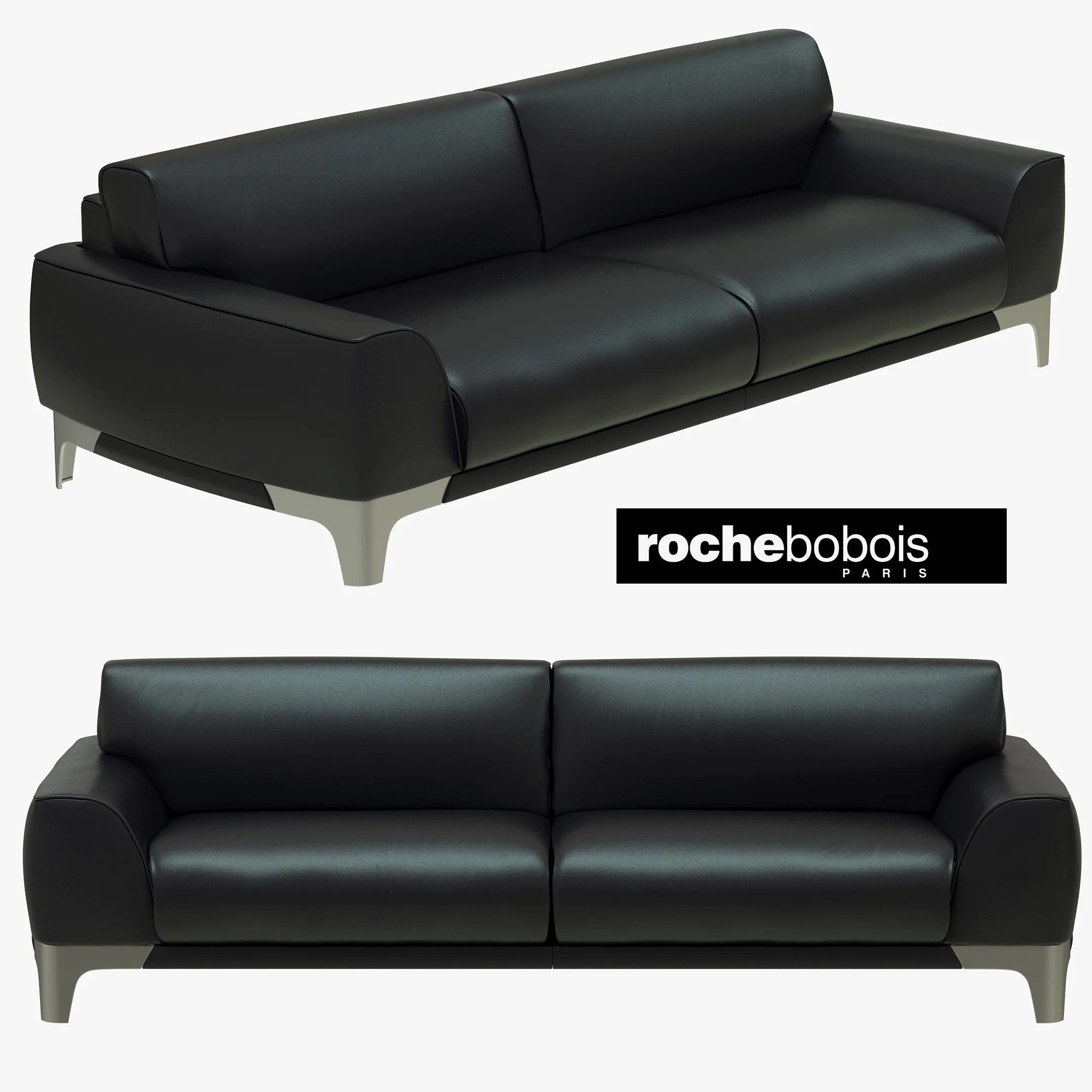 Roche Bobois SNOOKER Sofa — 3D model preview 2