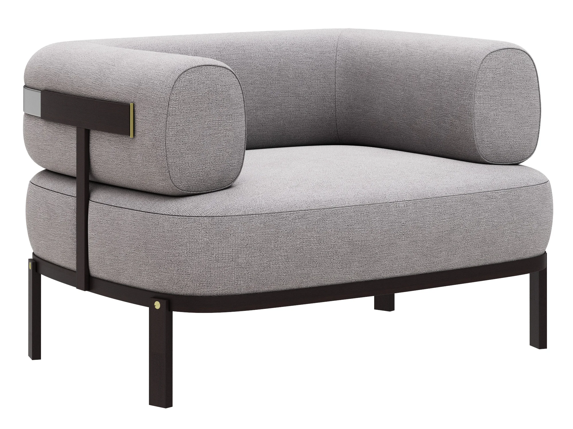 Baxter Belt Armchair — 3D model preview 1