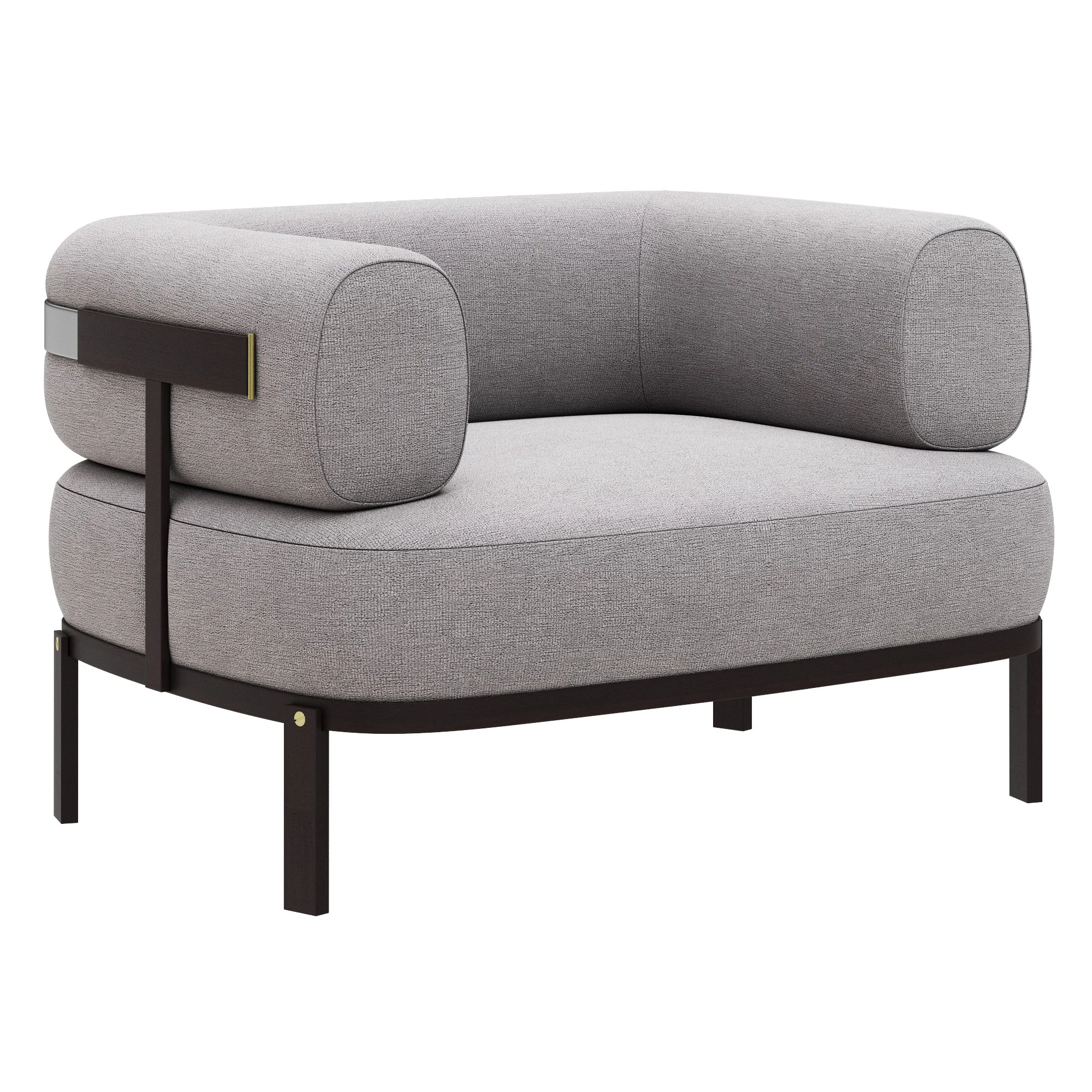 Baxter Belt Armchair — 3D model preview 2