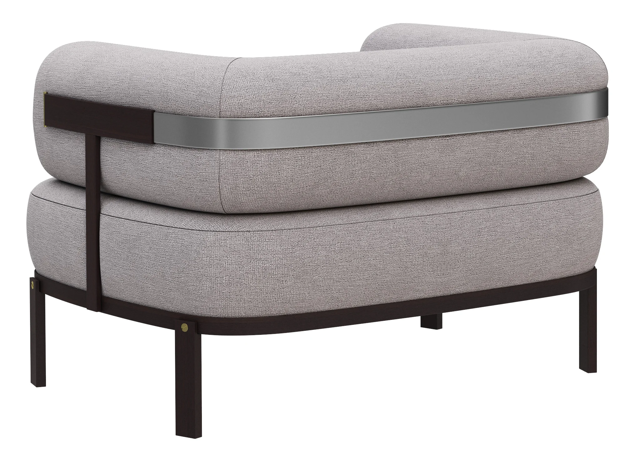 Baxter Belt Armchair — 3D model preview 5