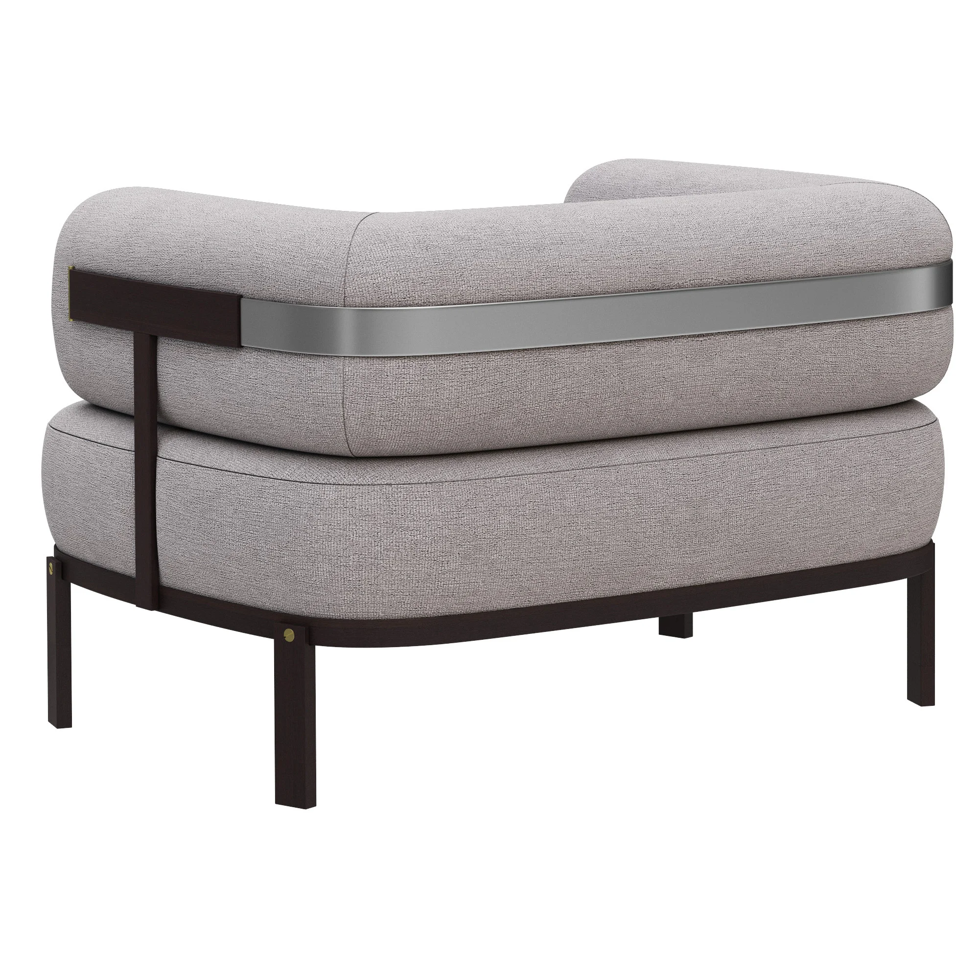 Baxter Belt Armchair — 3D model preview 6