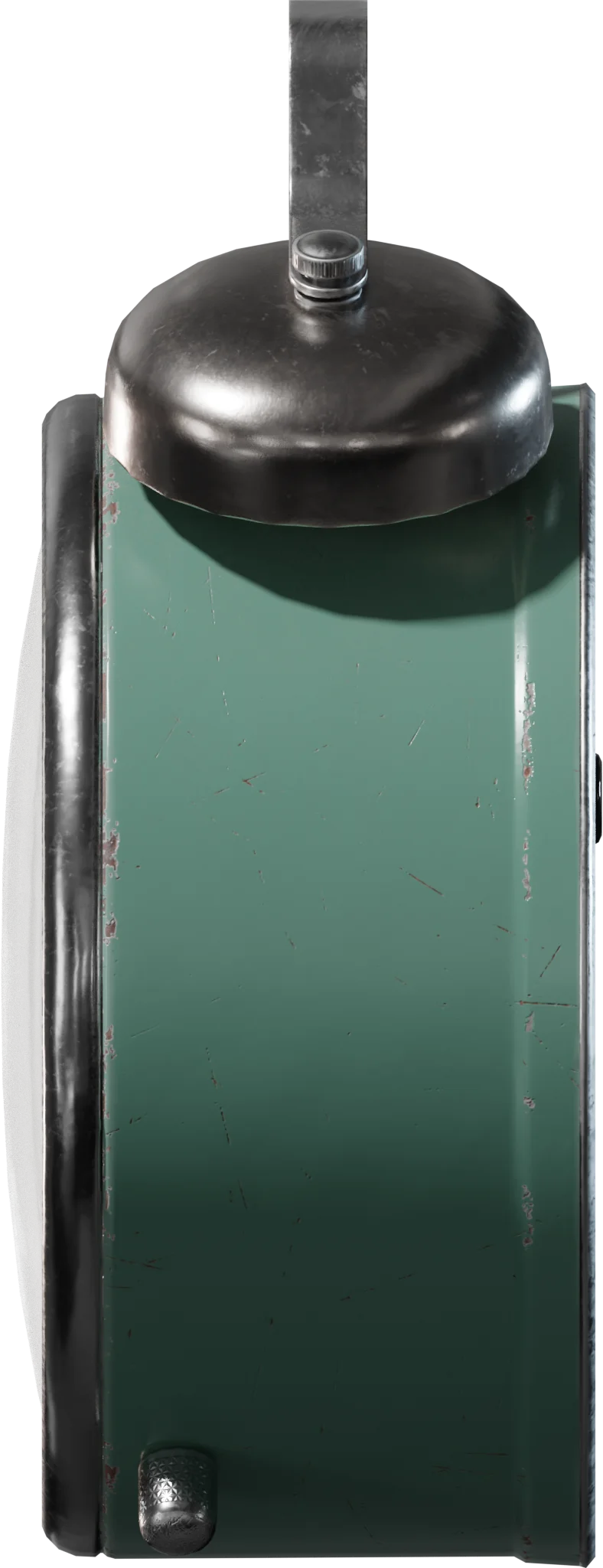 Vintage Twin-Bell Alarm Clock, 3D model preview 3