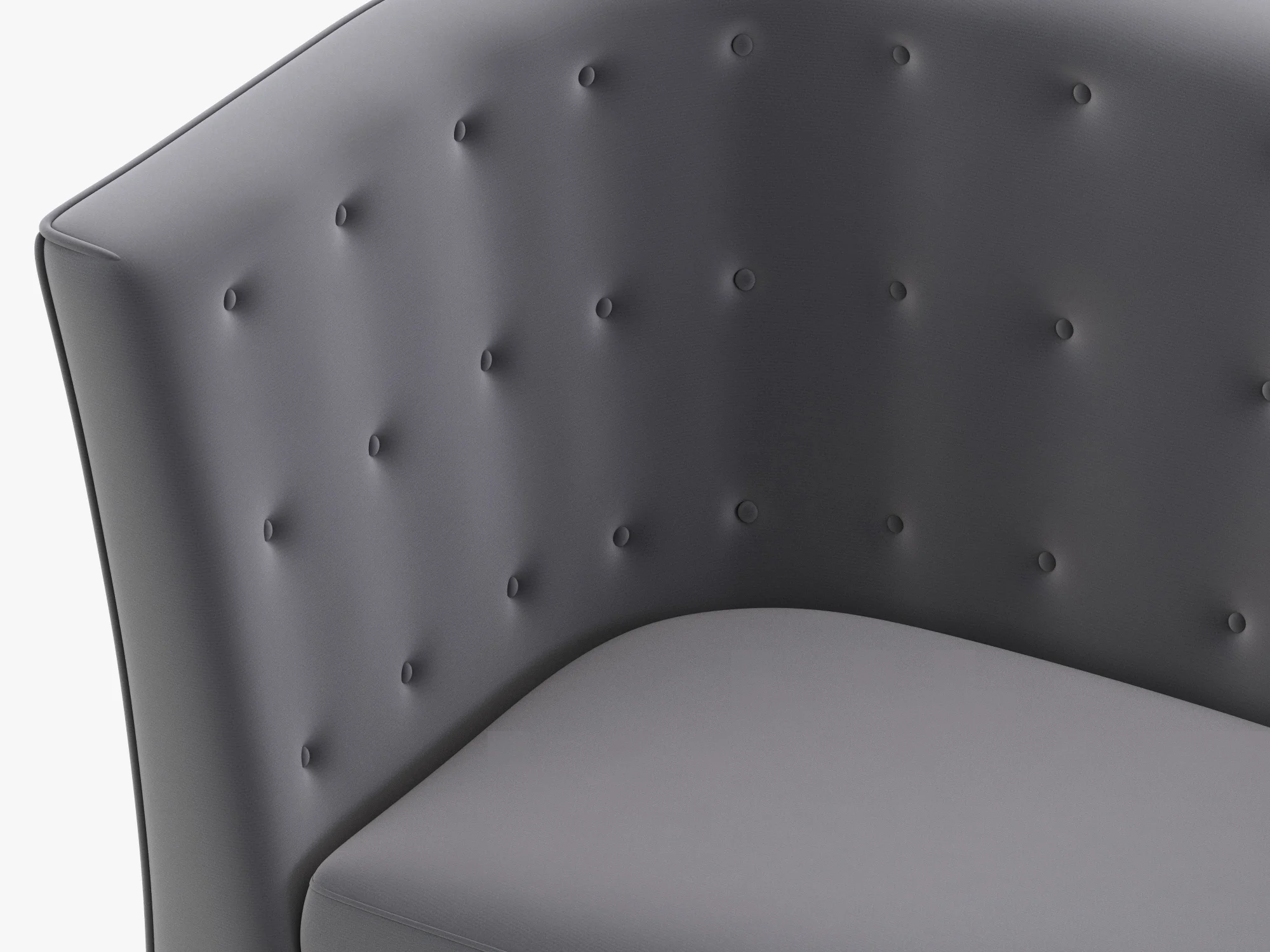 Flexform Mood Caress John Hutton — 3D model preview 3