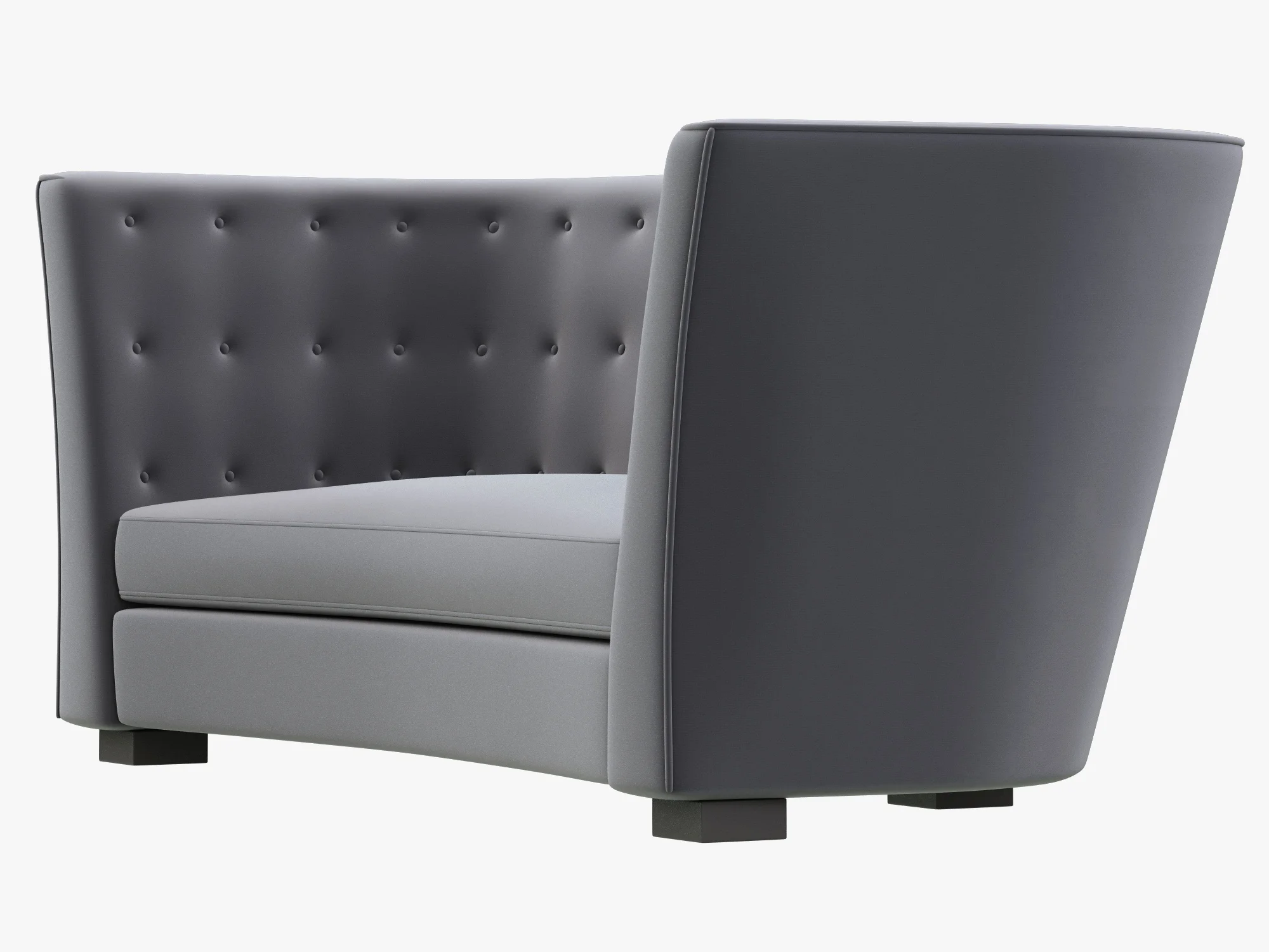 Flexform Mood Caress John Hutton — 3D model preview 6