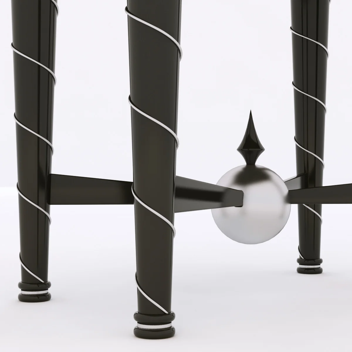 Francesko Molon T501 Coctail Table PLATEAU — 3D model preview 1