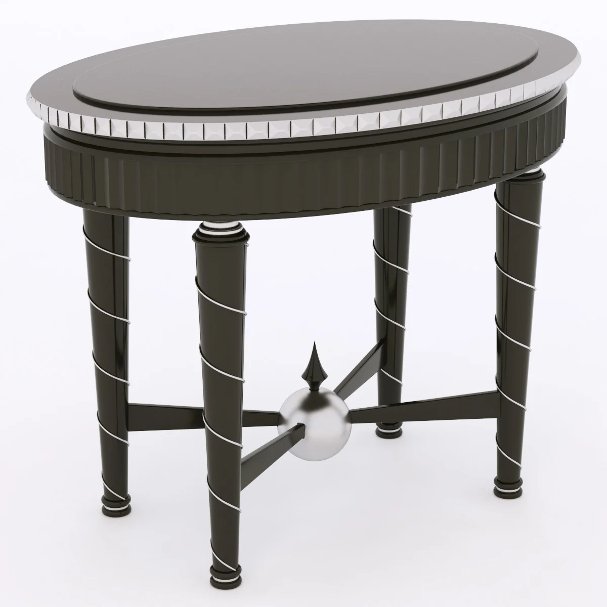 Francesko Molon T501 Coctail Table PLATEAU — 3D model preview 2