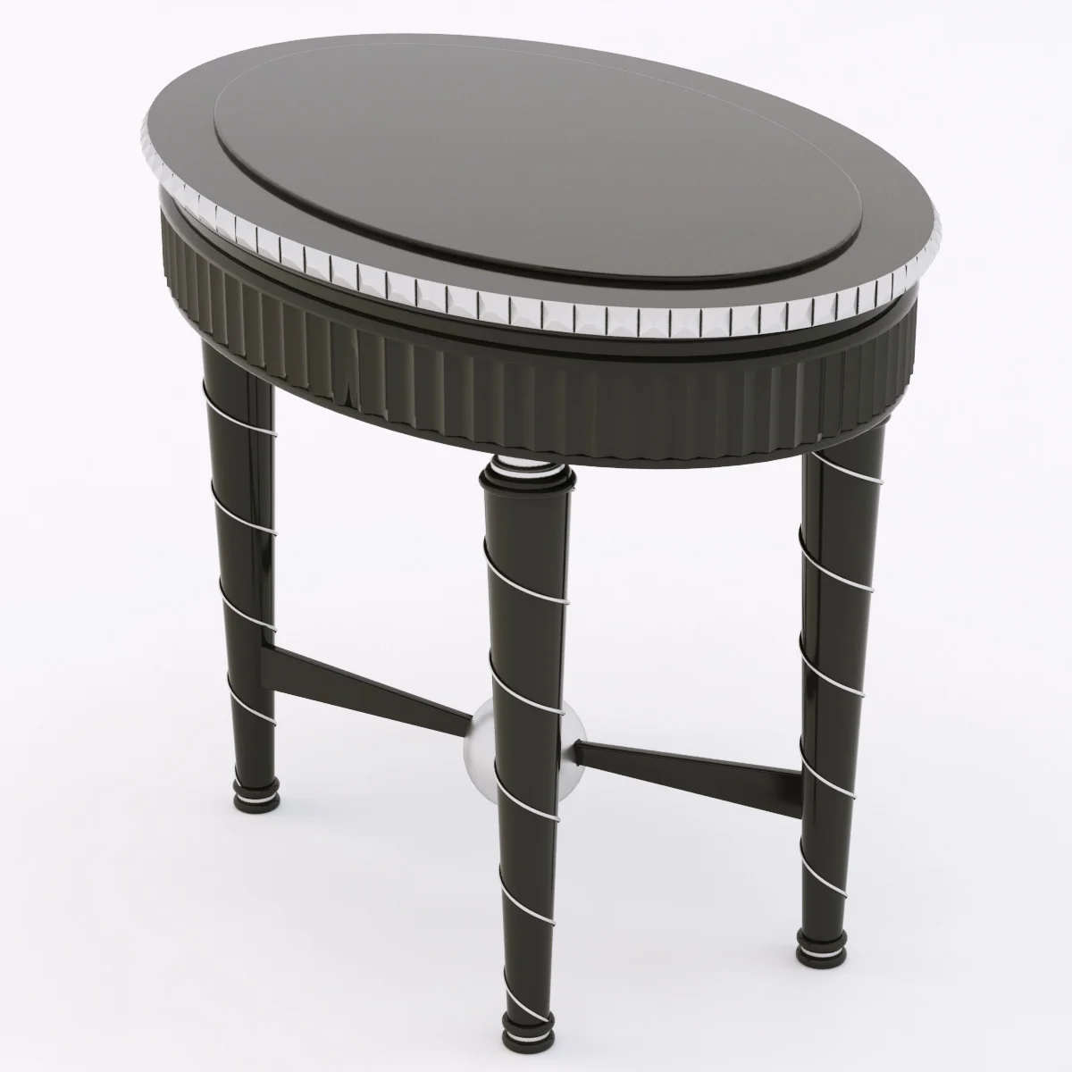 Francesko Molon T501 Coctail Table PLATEAU — 3D model preview 3