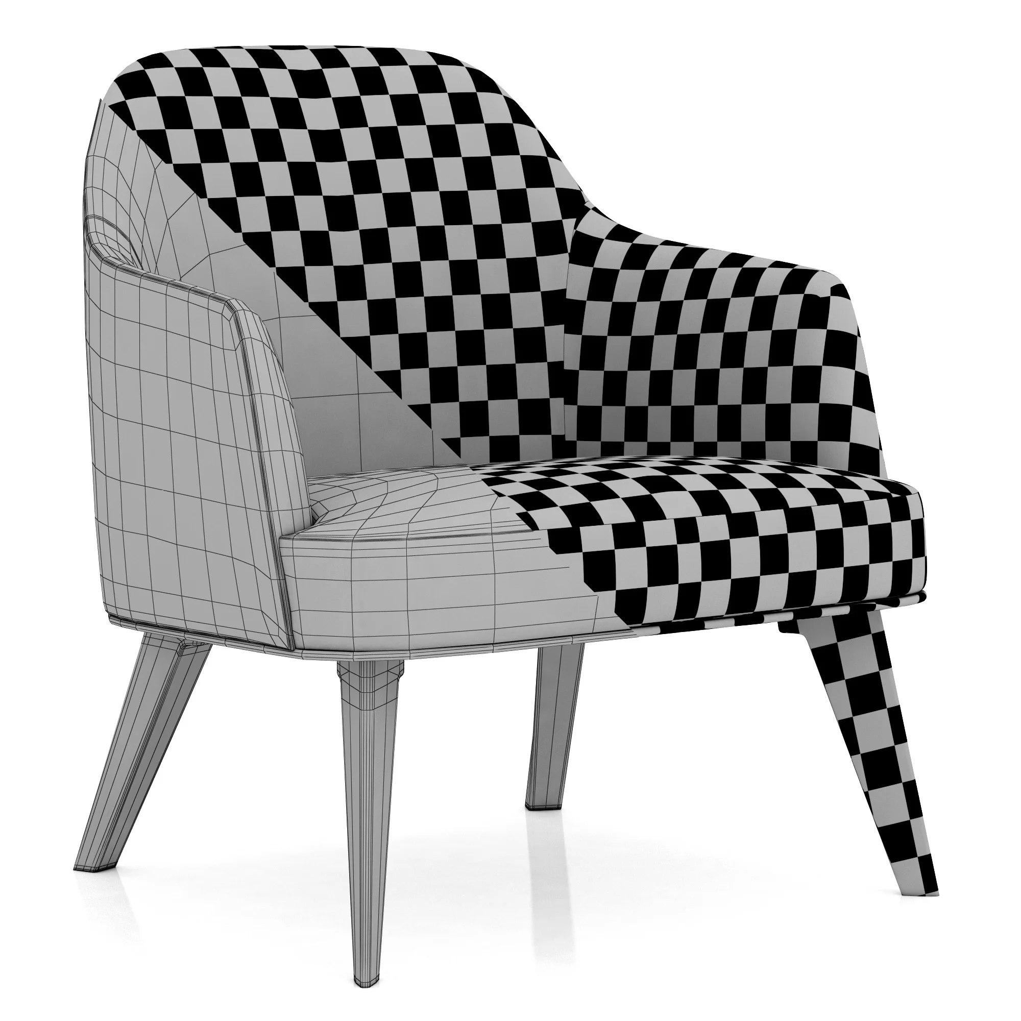 Poliform Jane — 3D model preview 8