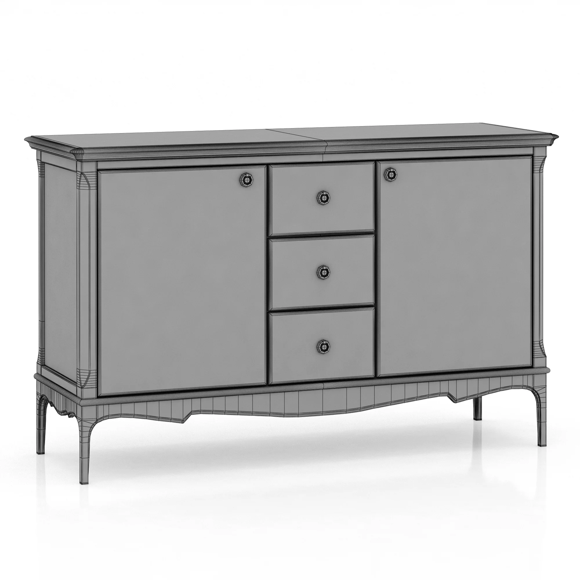 Dantone Home Venice Drawer — 3D model preview 7