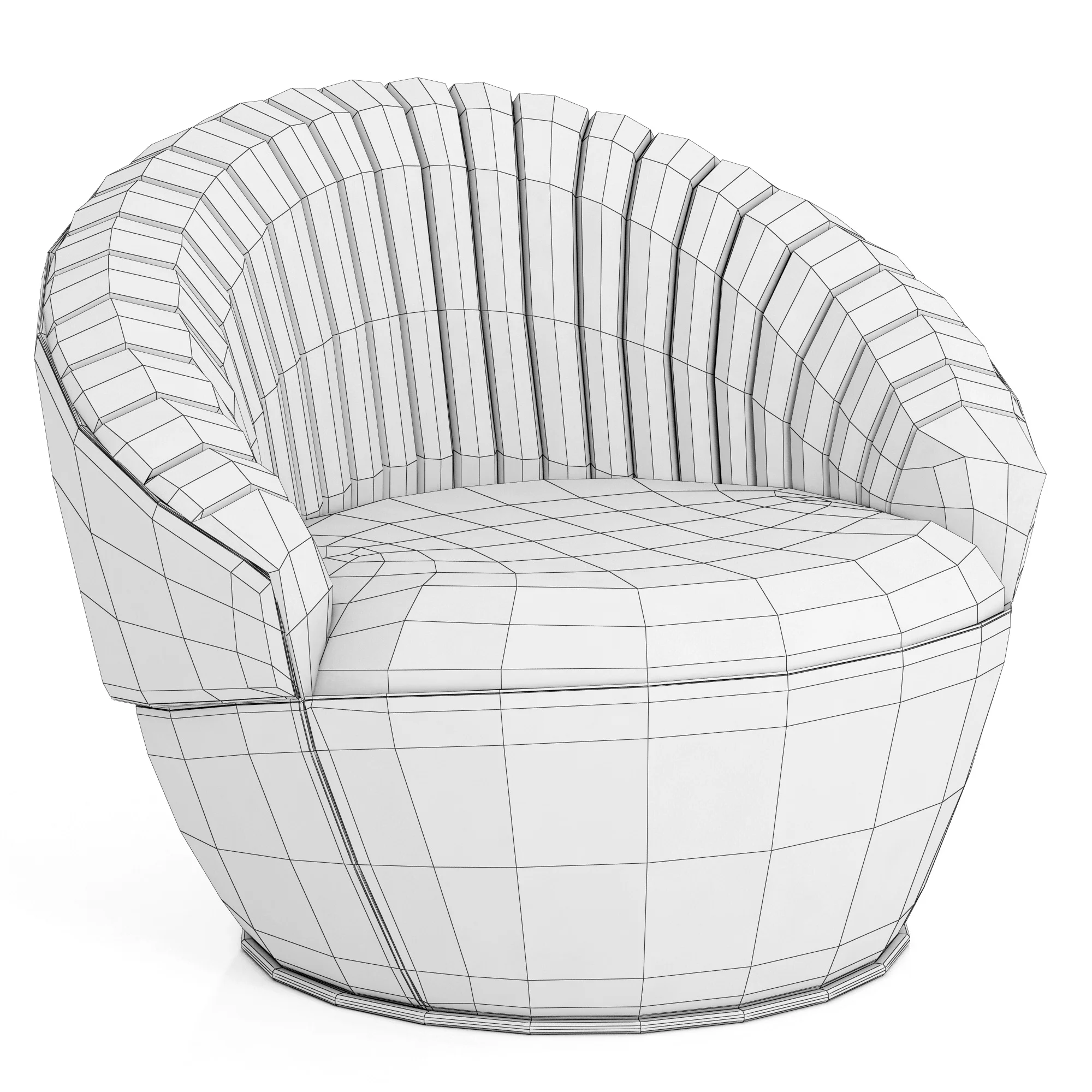 Roche Bobois CONSONANCE ARMCHAIR — 3D model preview 8