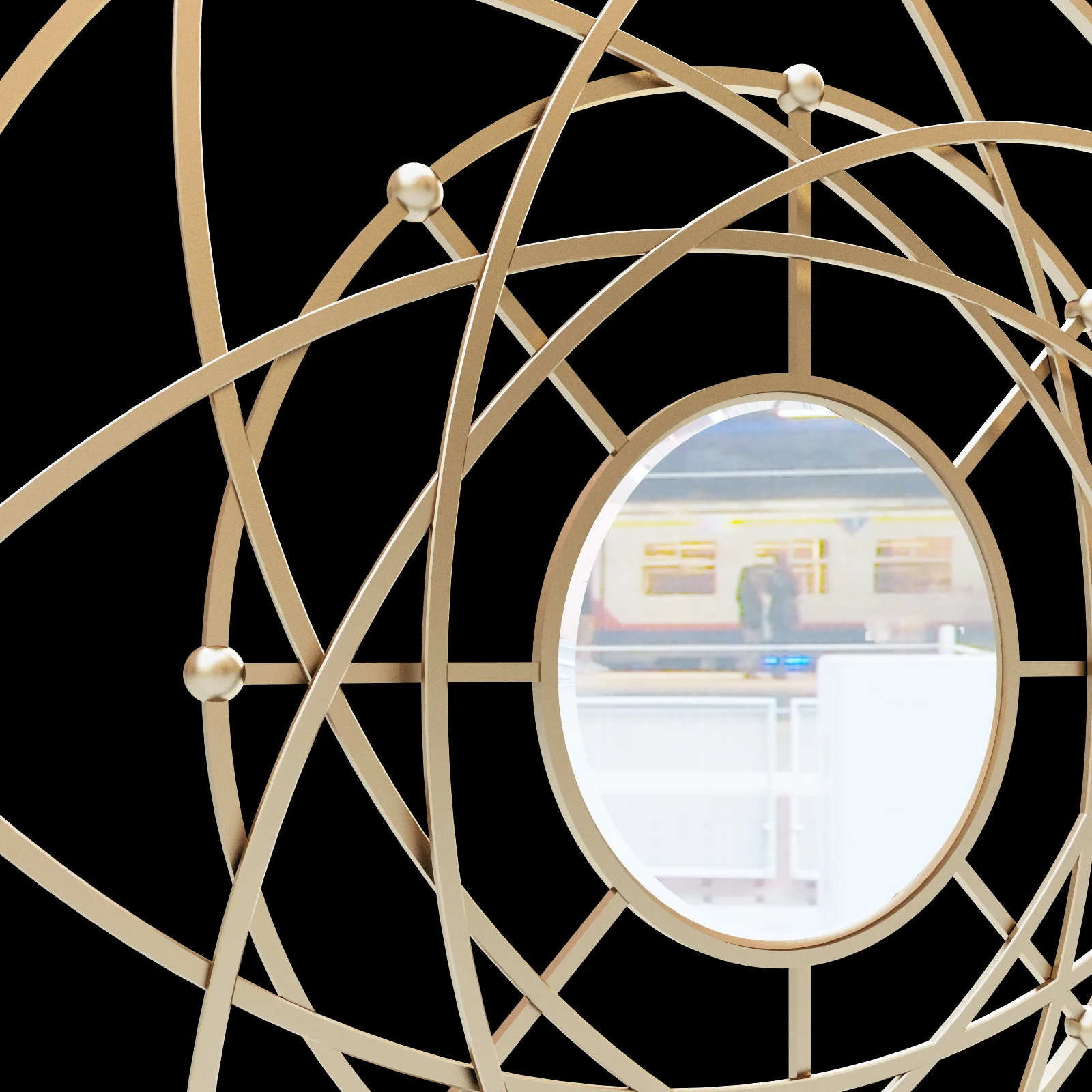 Cyan Design Robles Mirror In Rustic Finish