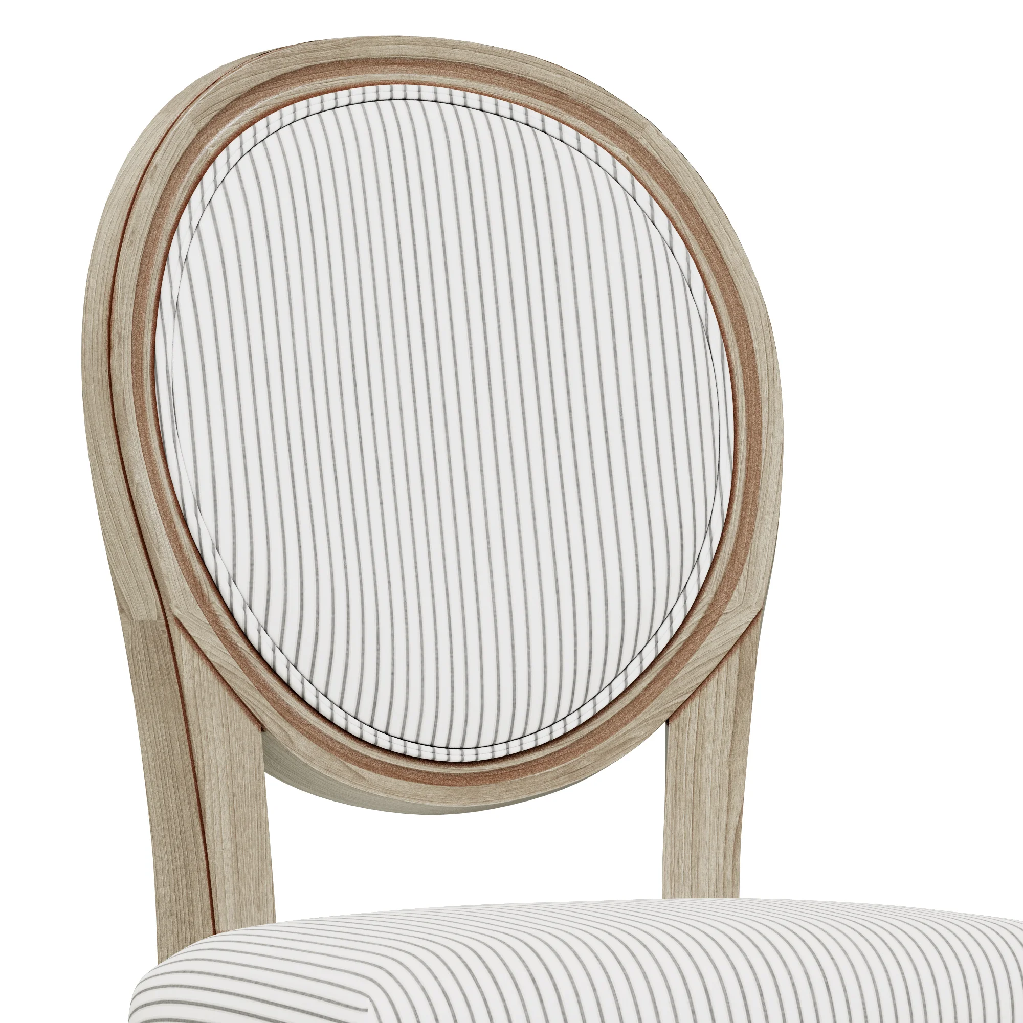 Loft Concept French Chairs Provence Striped Chair — 3D model preview 5
