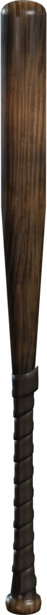 Wooden Baseball Bat with Wrapped Handle