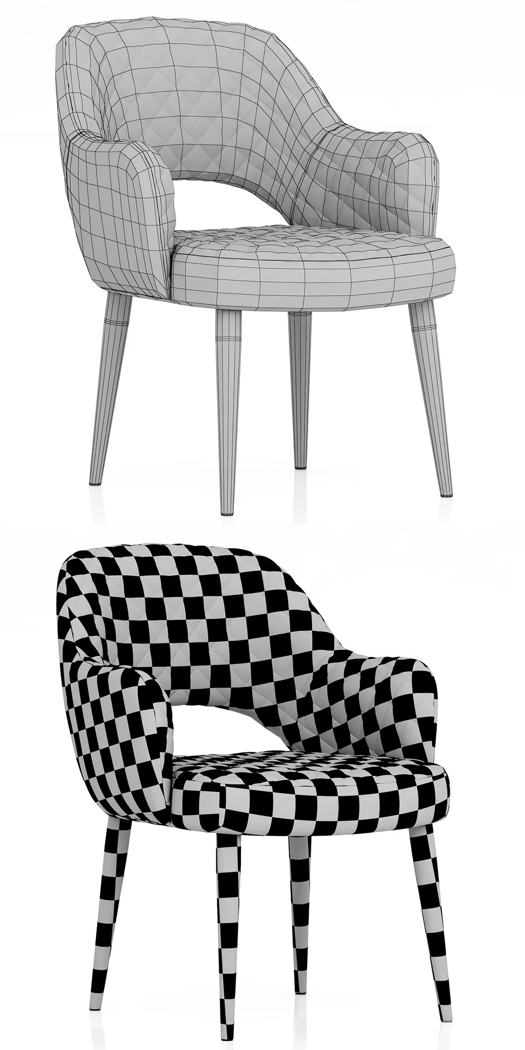 Deephouse Martin Chair — 3D model preview 8