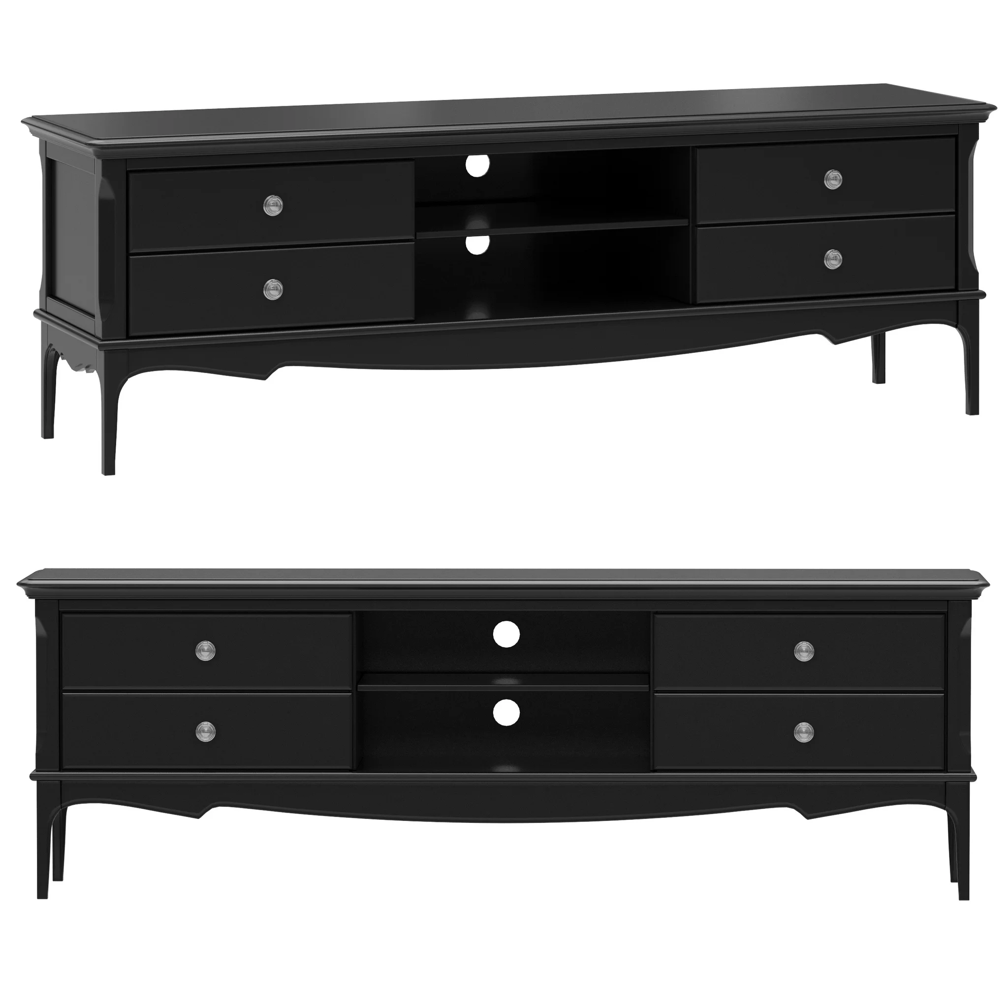 Dantone Home Venice TV Stand — 3D model preview 2