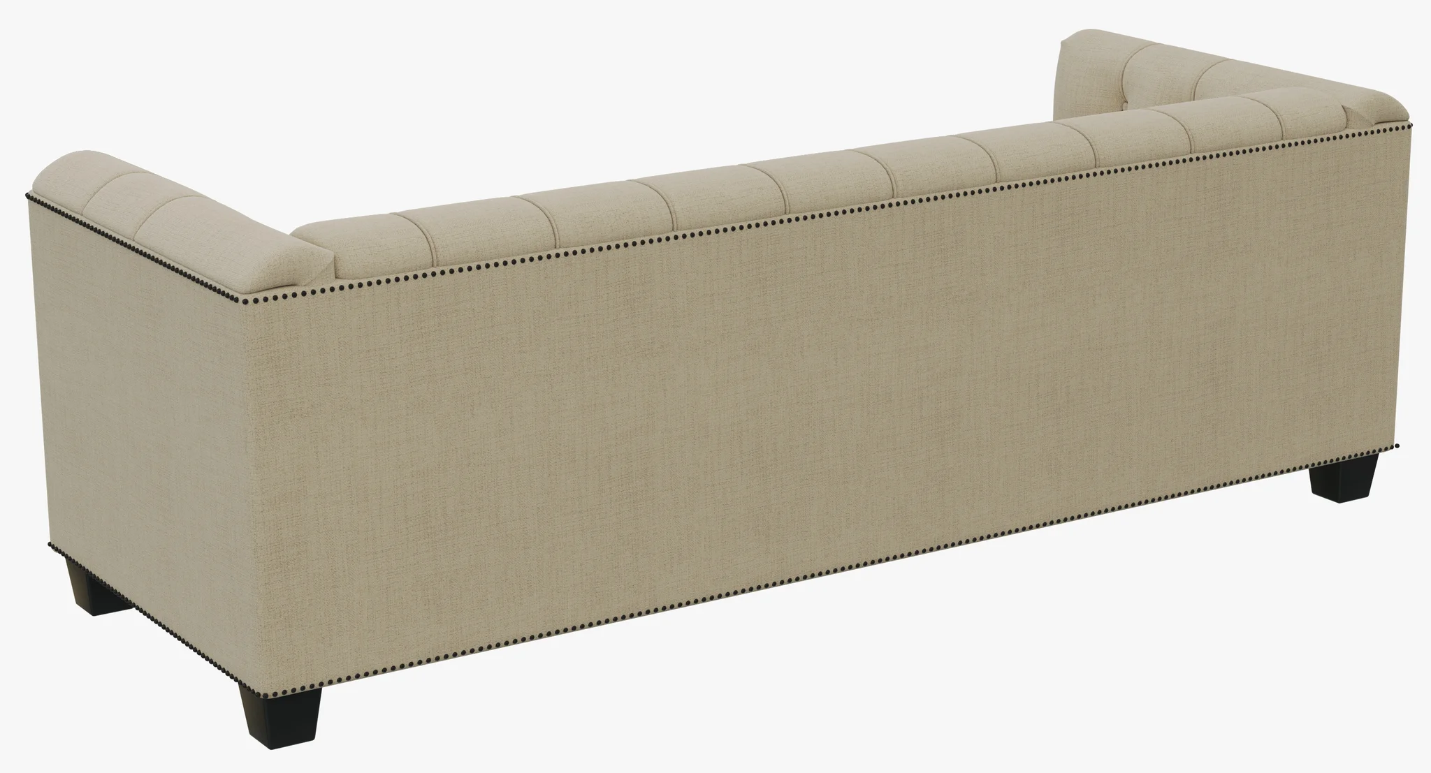 Baker Paris Loveseat — 3D model preview 5