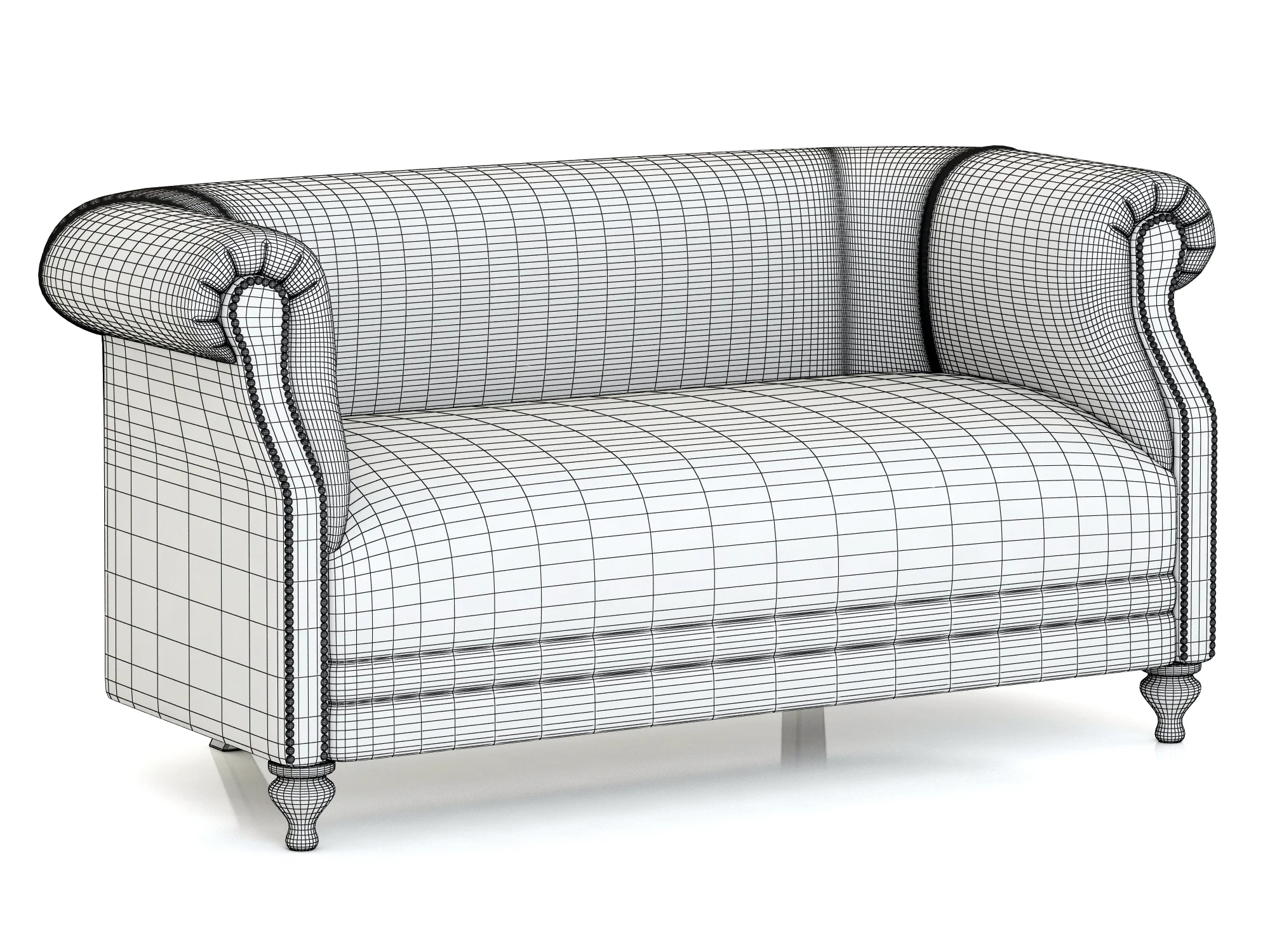 Dantone Home Marlou Sofa — 3D model preview 3