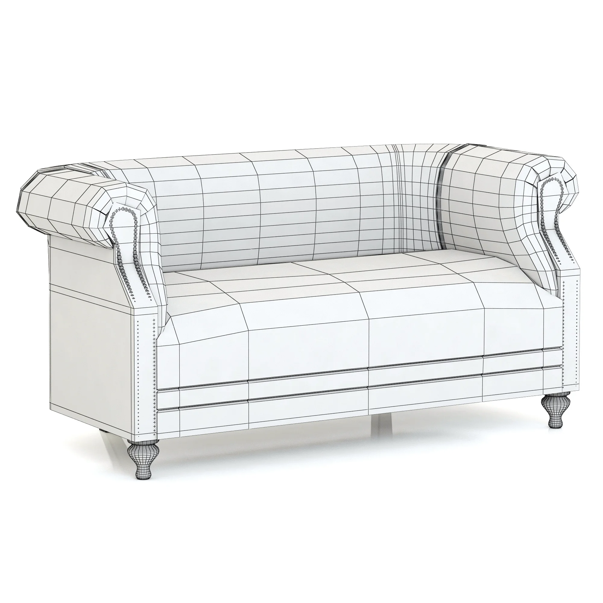 Dantone Home Marlou Sofa — 3D model preview 5