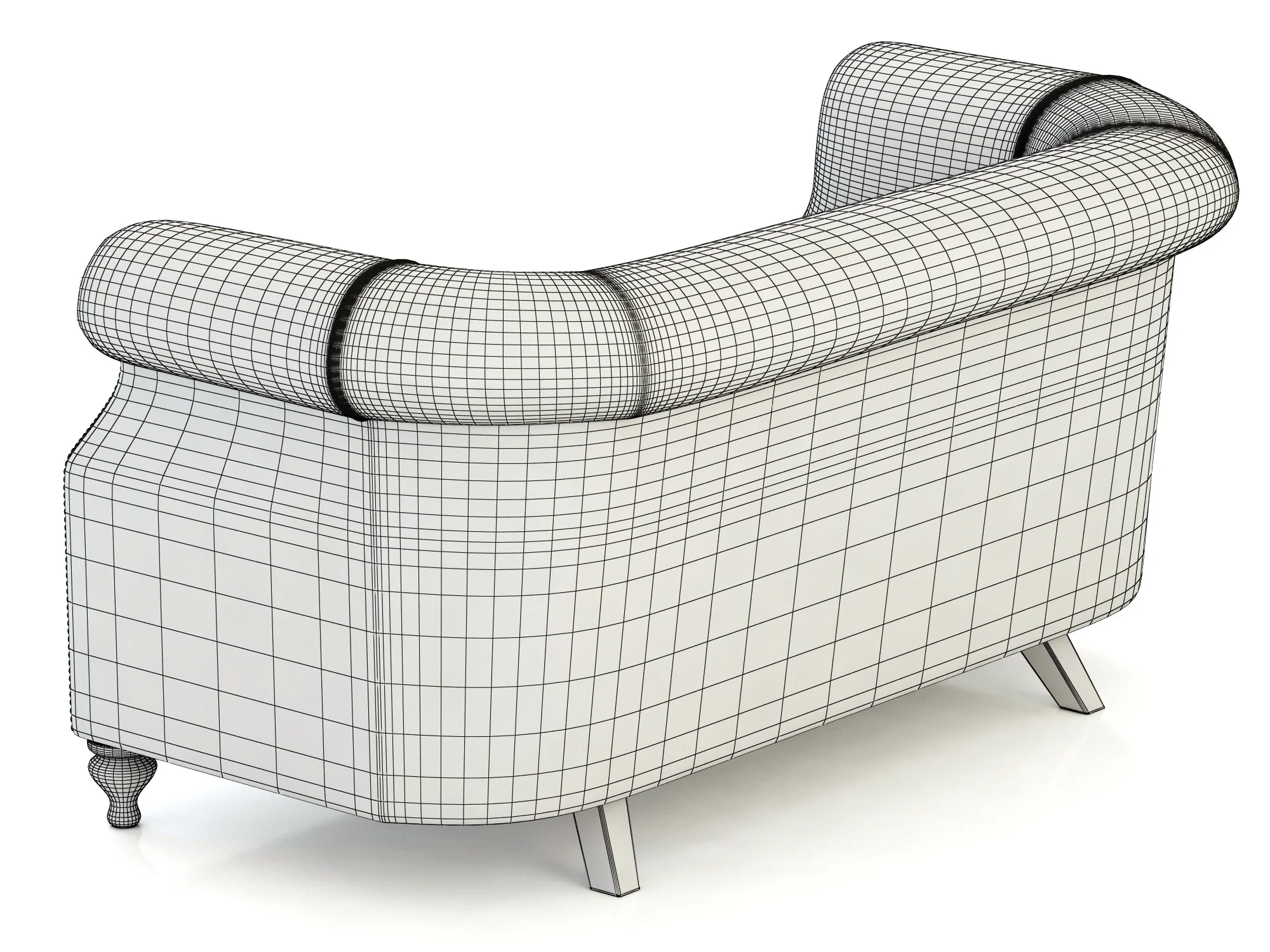 Dantone Home Marlou Sofa — 3D model preview 10