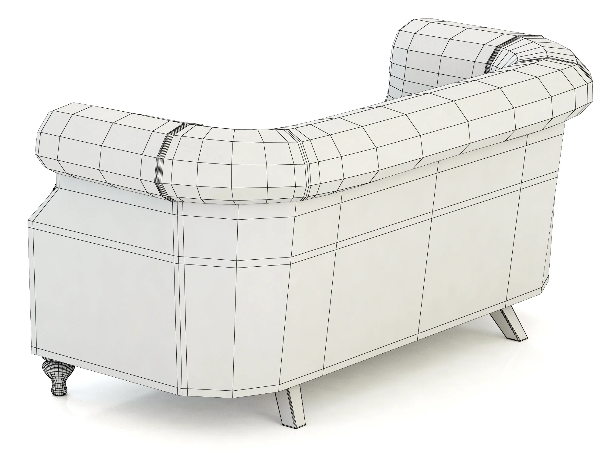 Dantone Home Marlou Sofa — 3D model preview 11