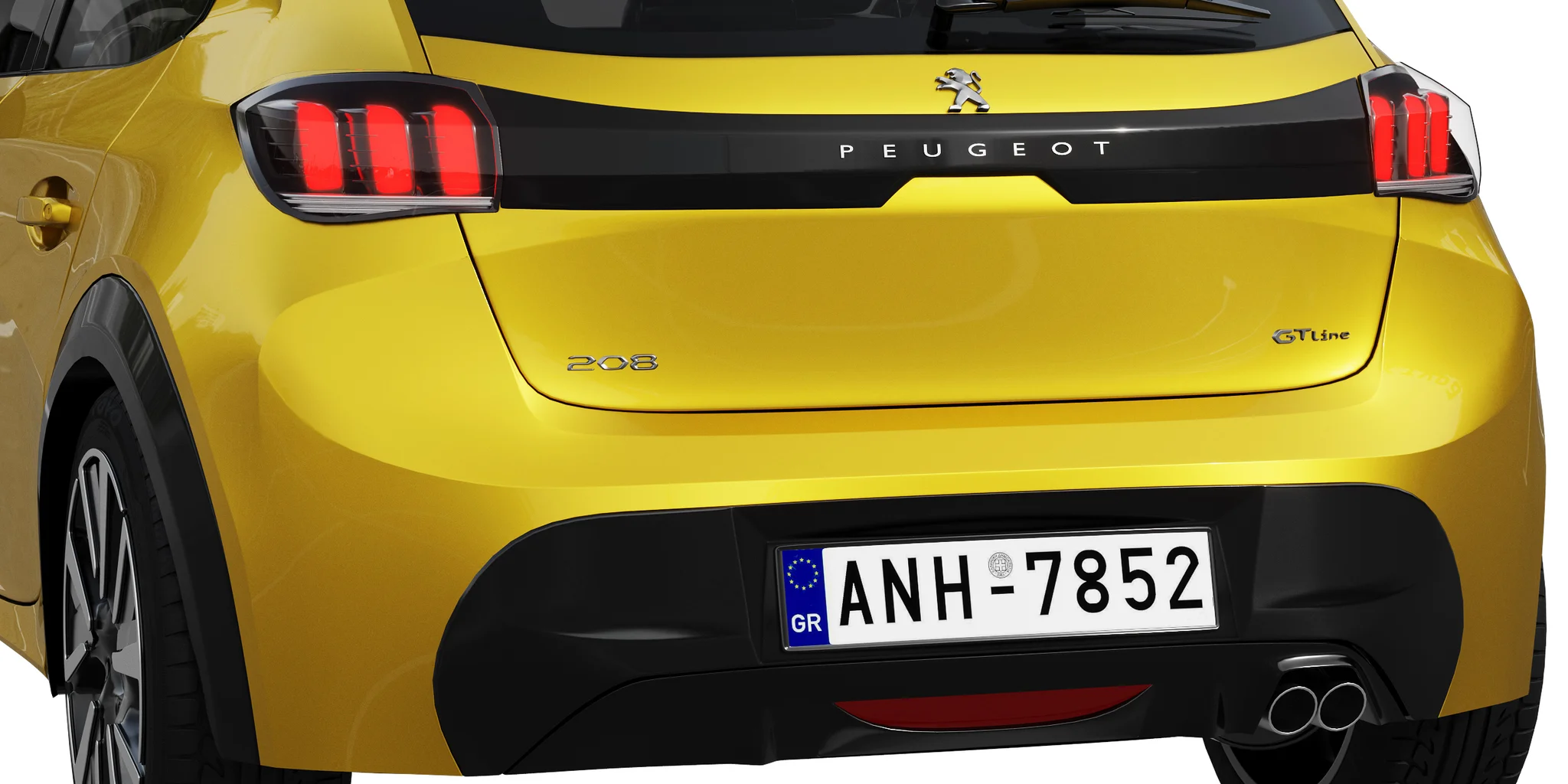 Peugeot 208, 3D model preview 23