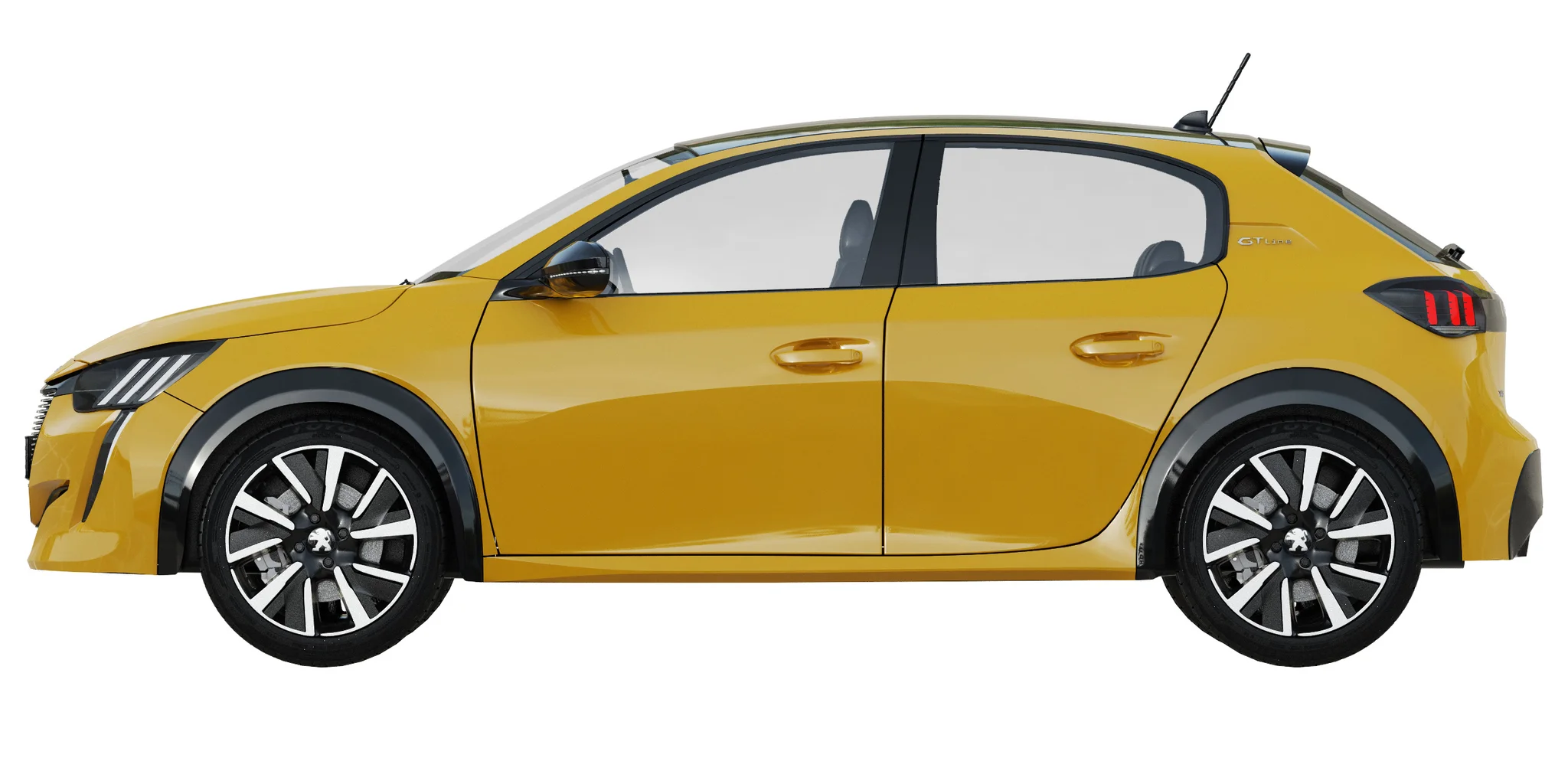 Peugeot 208, 3D model preview 27