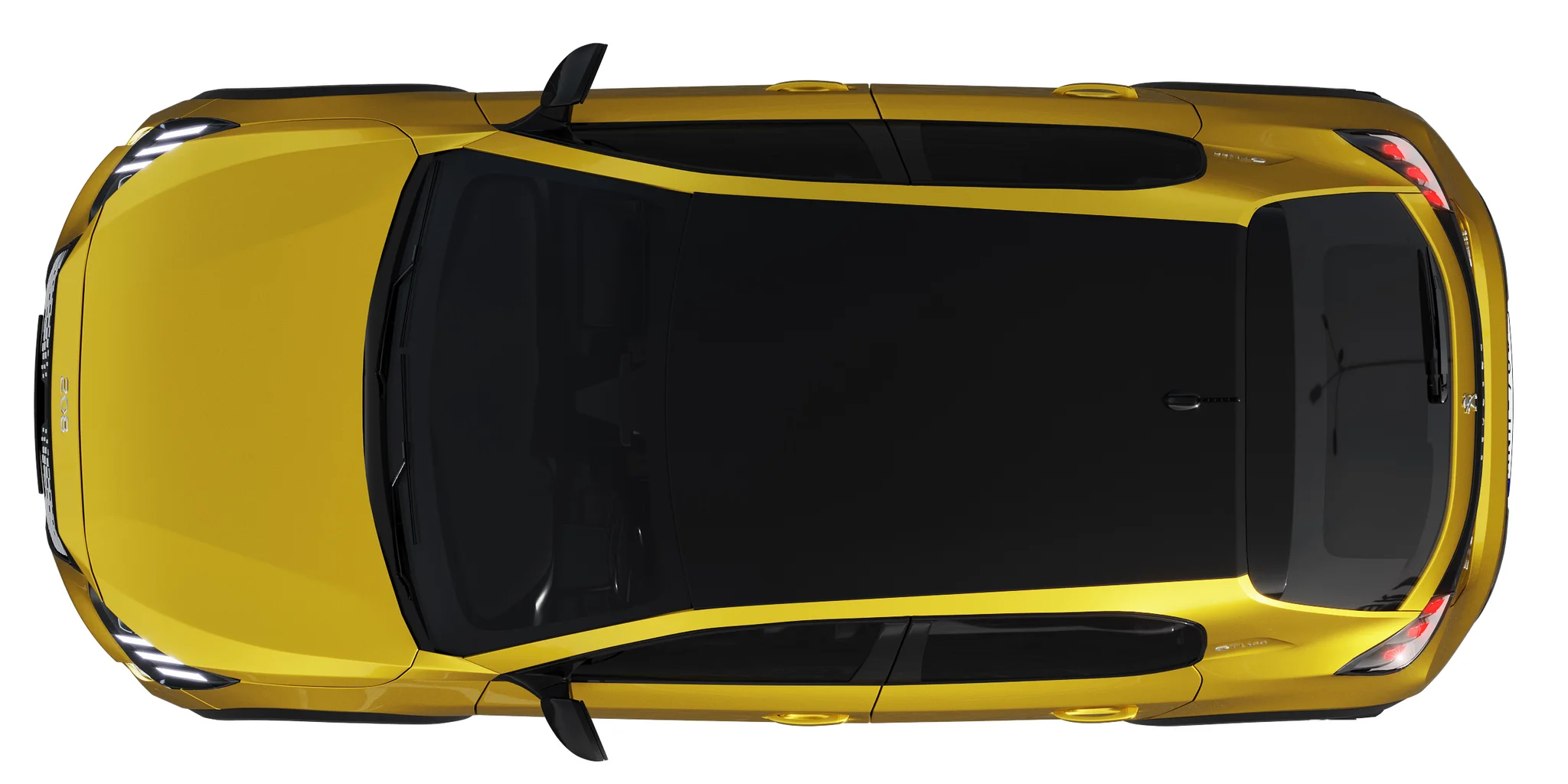 Peugeot 208, 3D model preview 29
