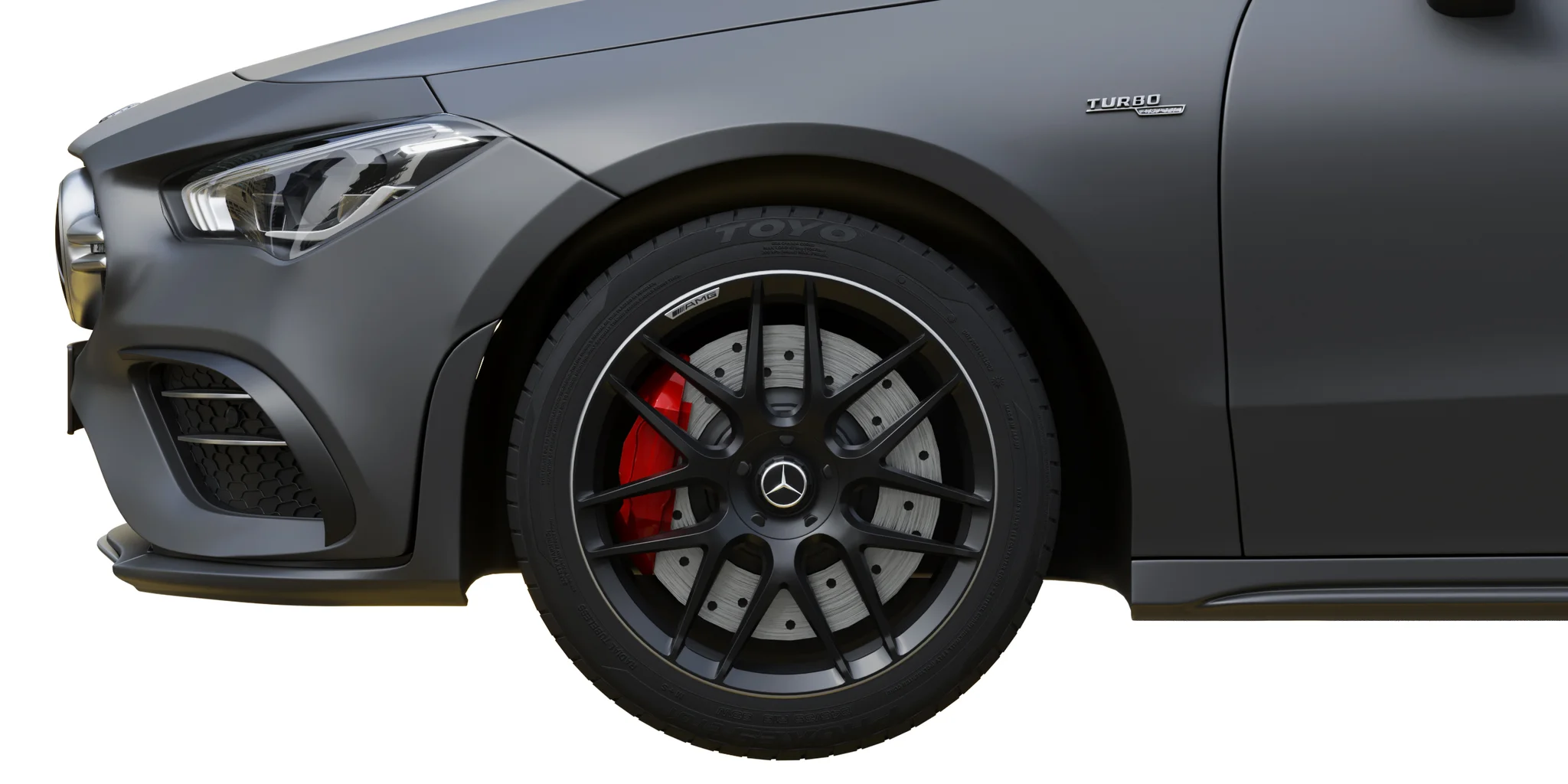 Mercedes Benz AMG CLA 35 Shooting Brake, 3D model preview 1