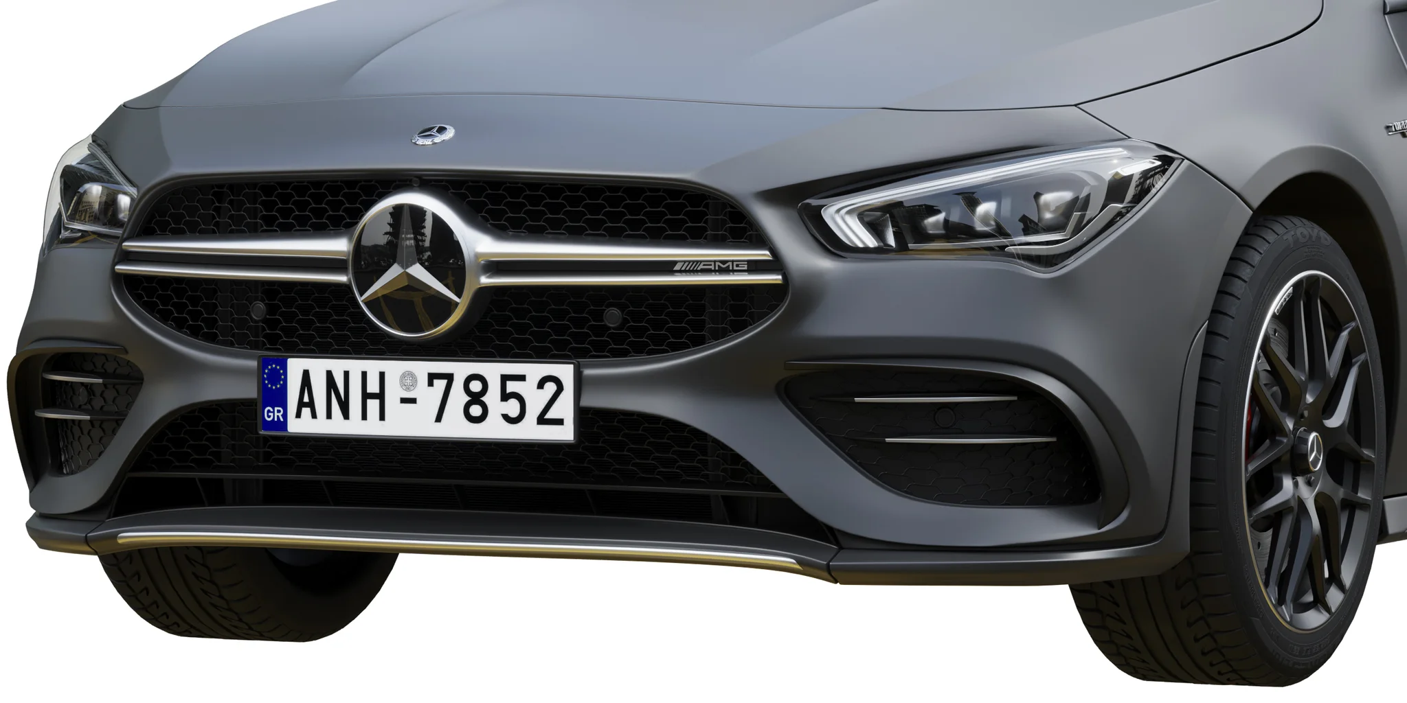 Mercedes Benz AMG CLA 35 Shooting Brake, 3D model preview 2