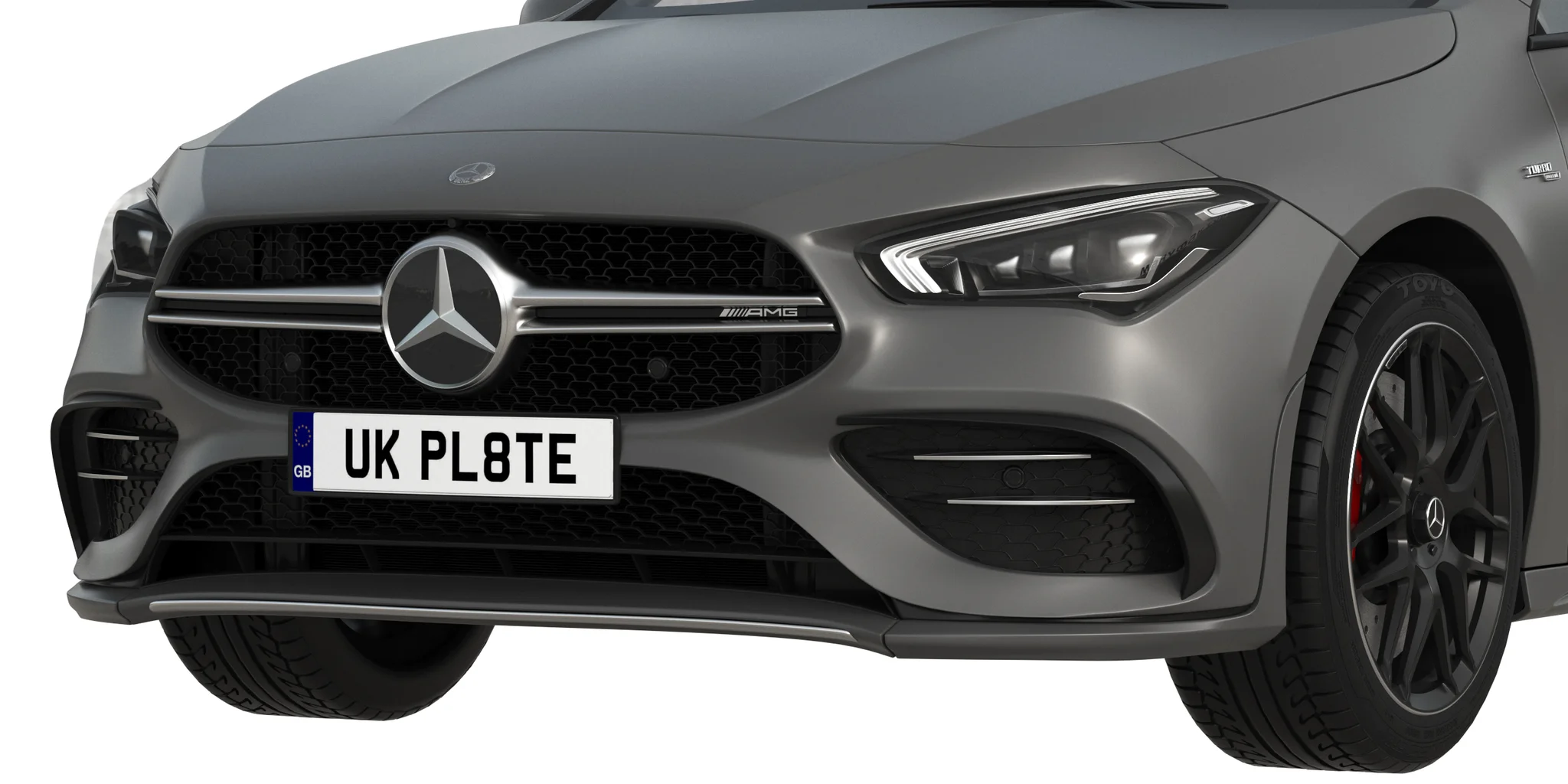 Mercedes Benz AMG CLA 35 Shooting Brake, 3D model preview 4