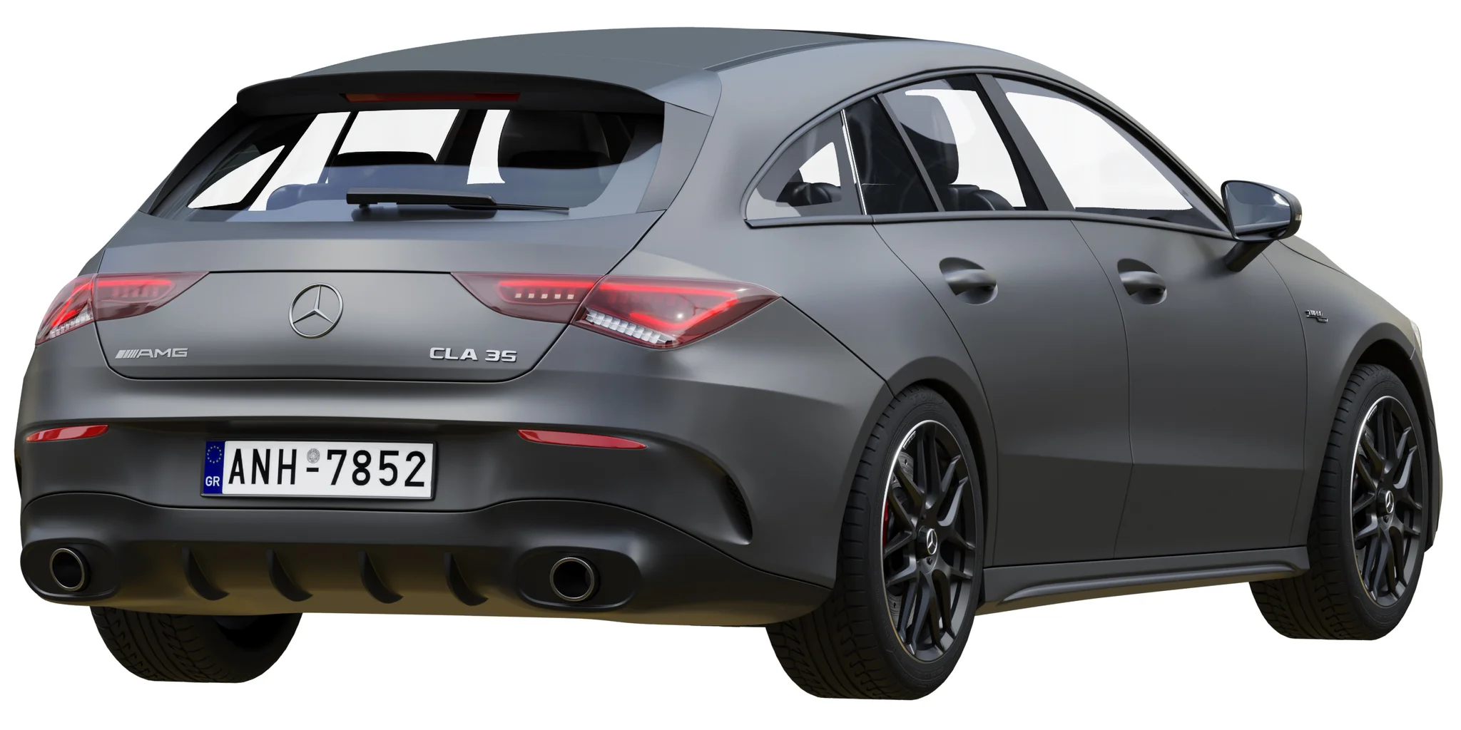 Mercedes Benz AMG CLA 35 Shooting Brake, 3D model preview 6