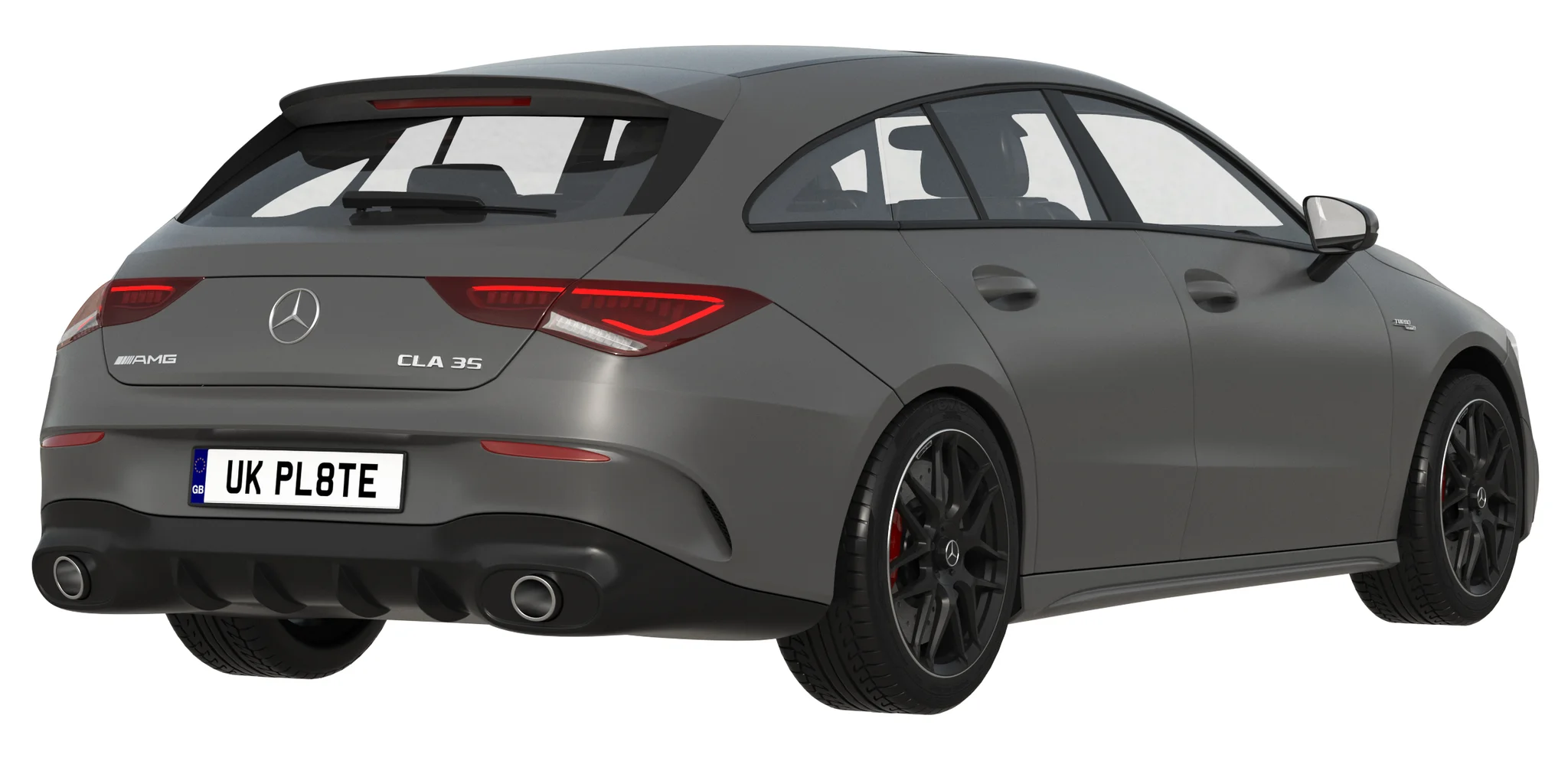 Mercedes Benz AMG CLA 35 Shooting Brake, 3D model preview 9