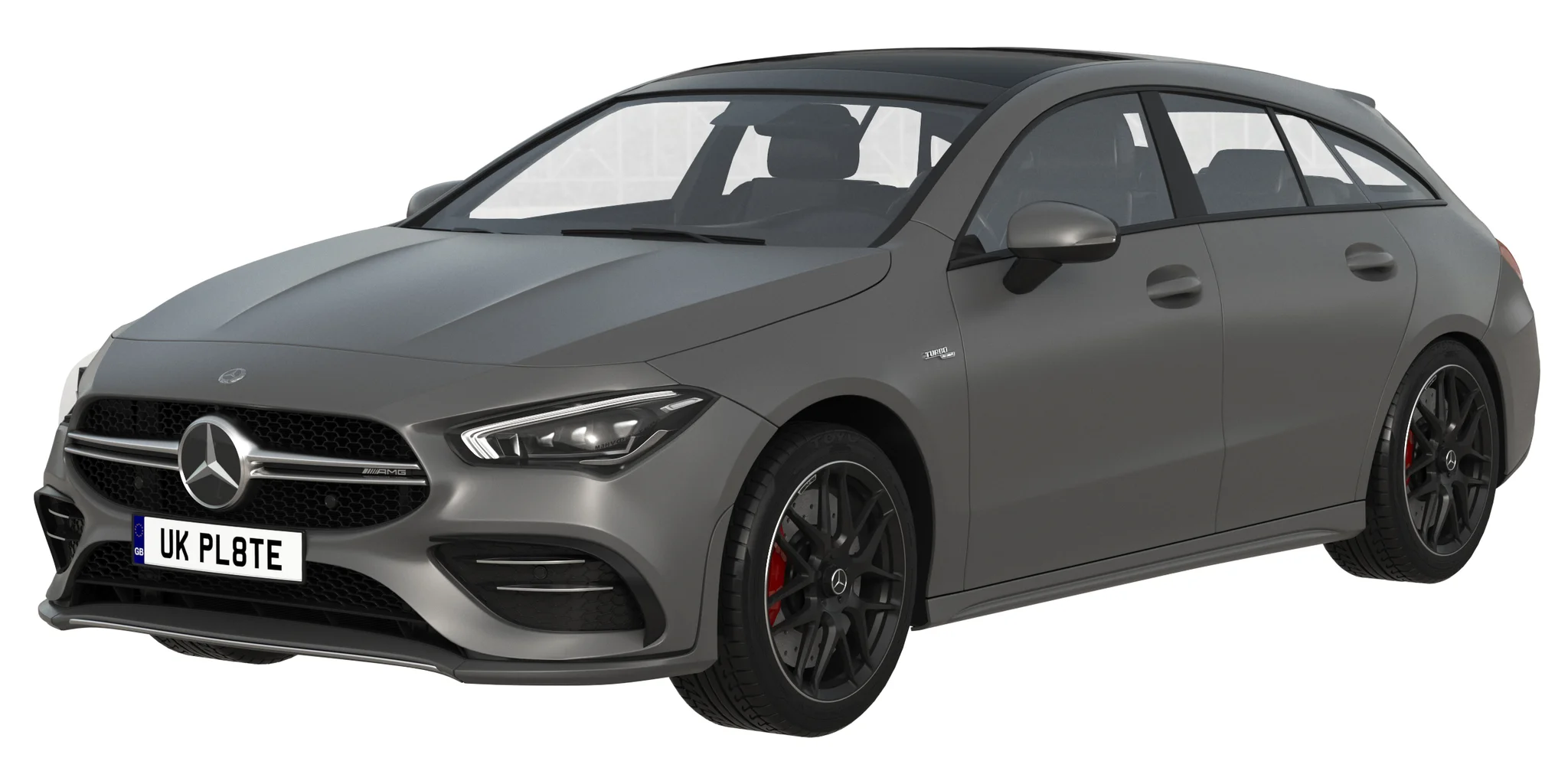 Mercedes Benz AMG CLA 35 Shooting Brake, 3D model preview 13