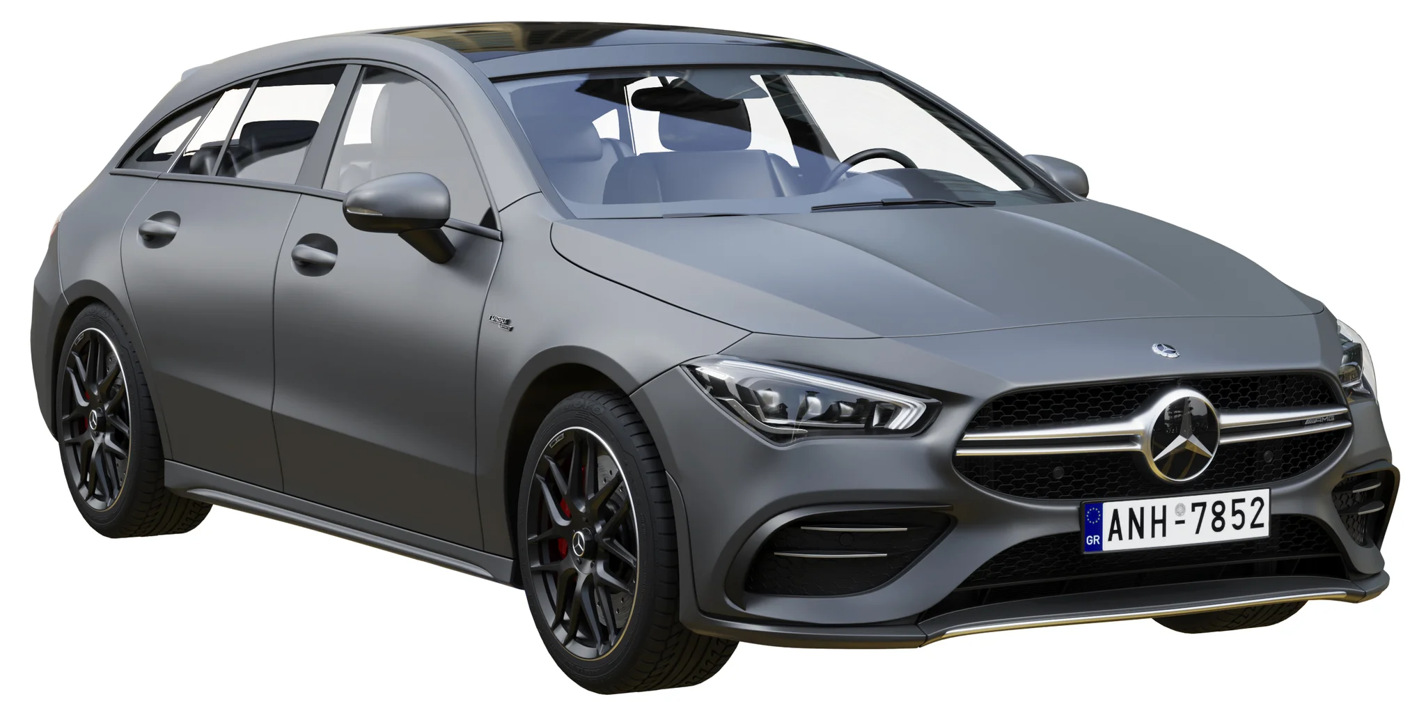 Mercedes Benz AMG CLA 35 Shooting Brake, 3D model preview 15