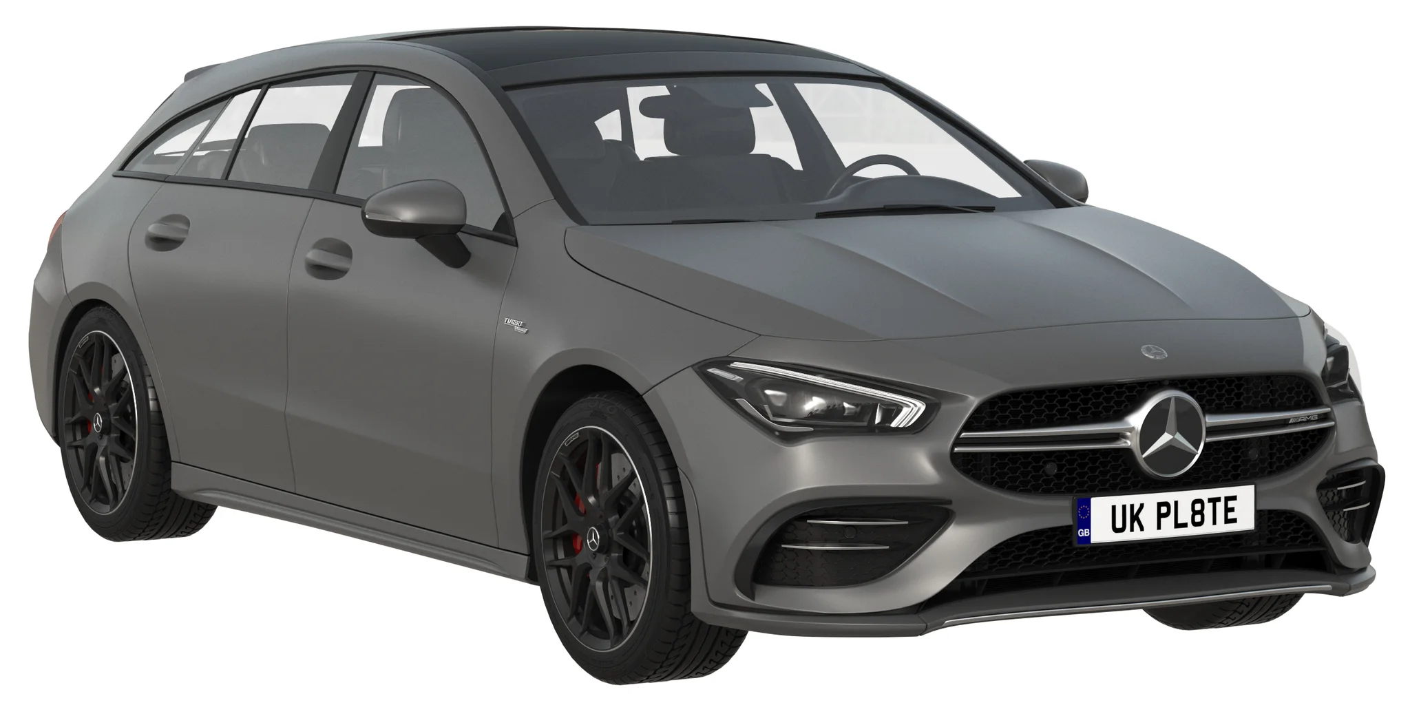 Mercedes Benz AMG CLA 35 Shooting Brake, 3D model preview 19