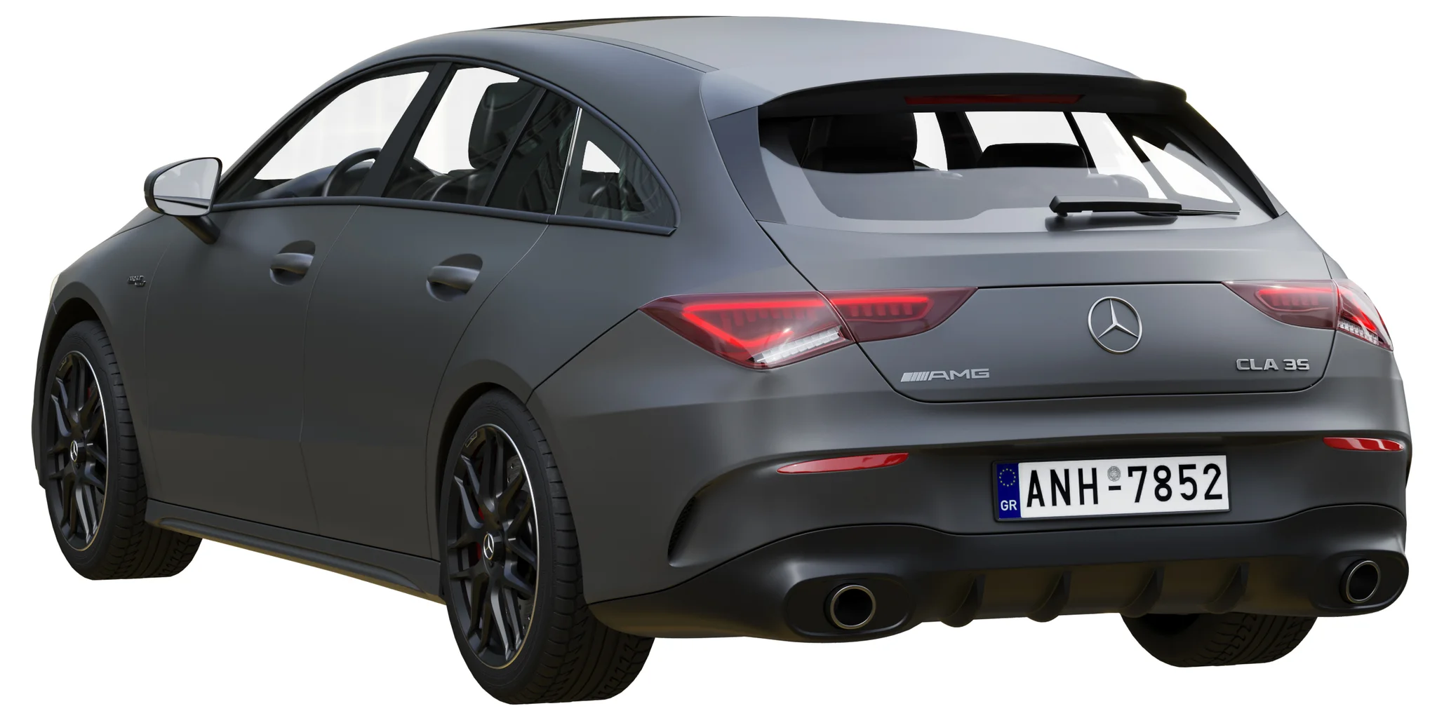 Mercedes Benz AMG CLA 35 Shooting Brake, 3D model preview 21