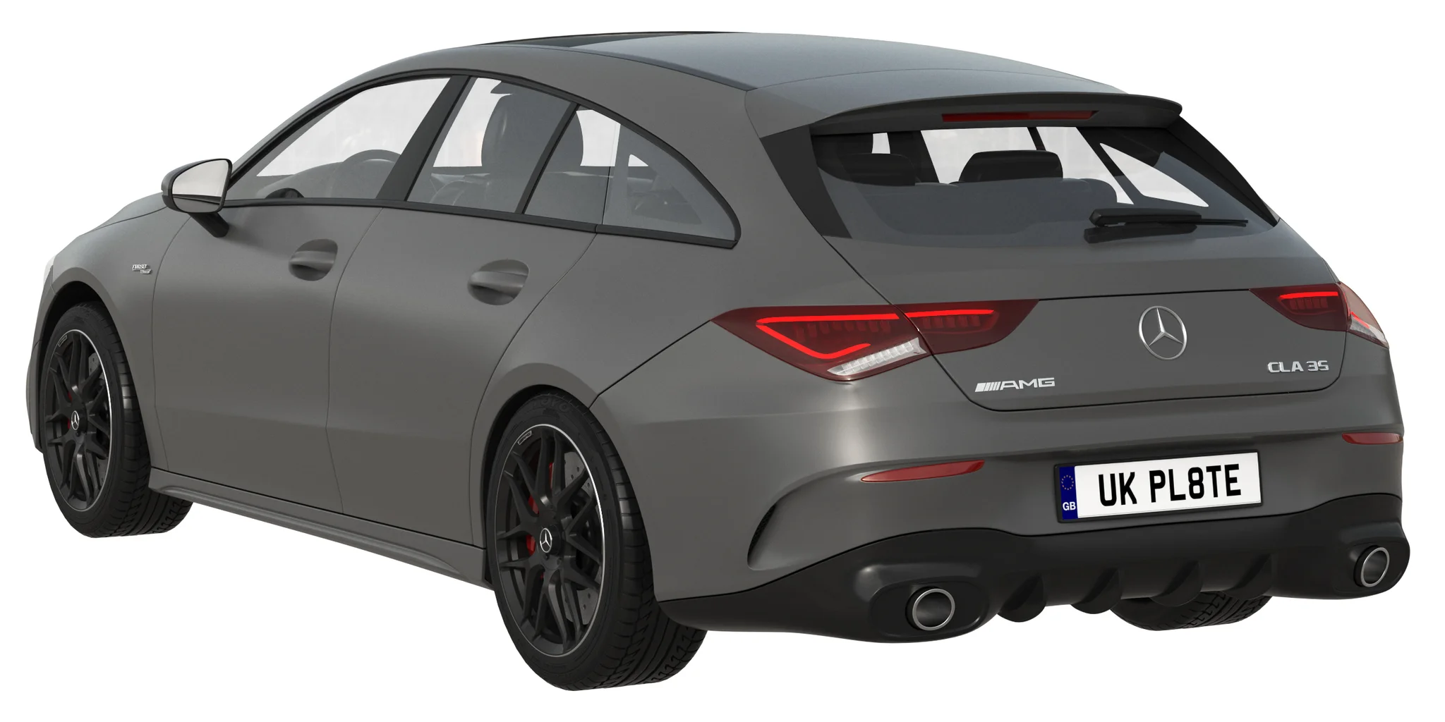 Mercedes Benz AMG CLA 35 Shooting Brake, 3D model preview 23