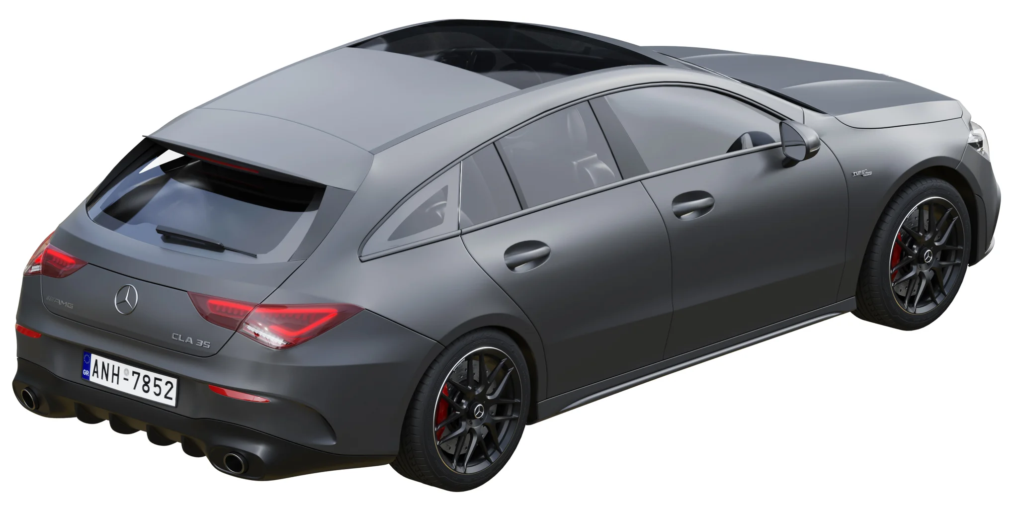 Mercedes Benz AMG CLA 35 Shooting Brake, 3D model preview 34