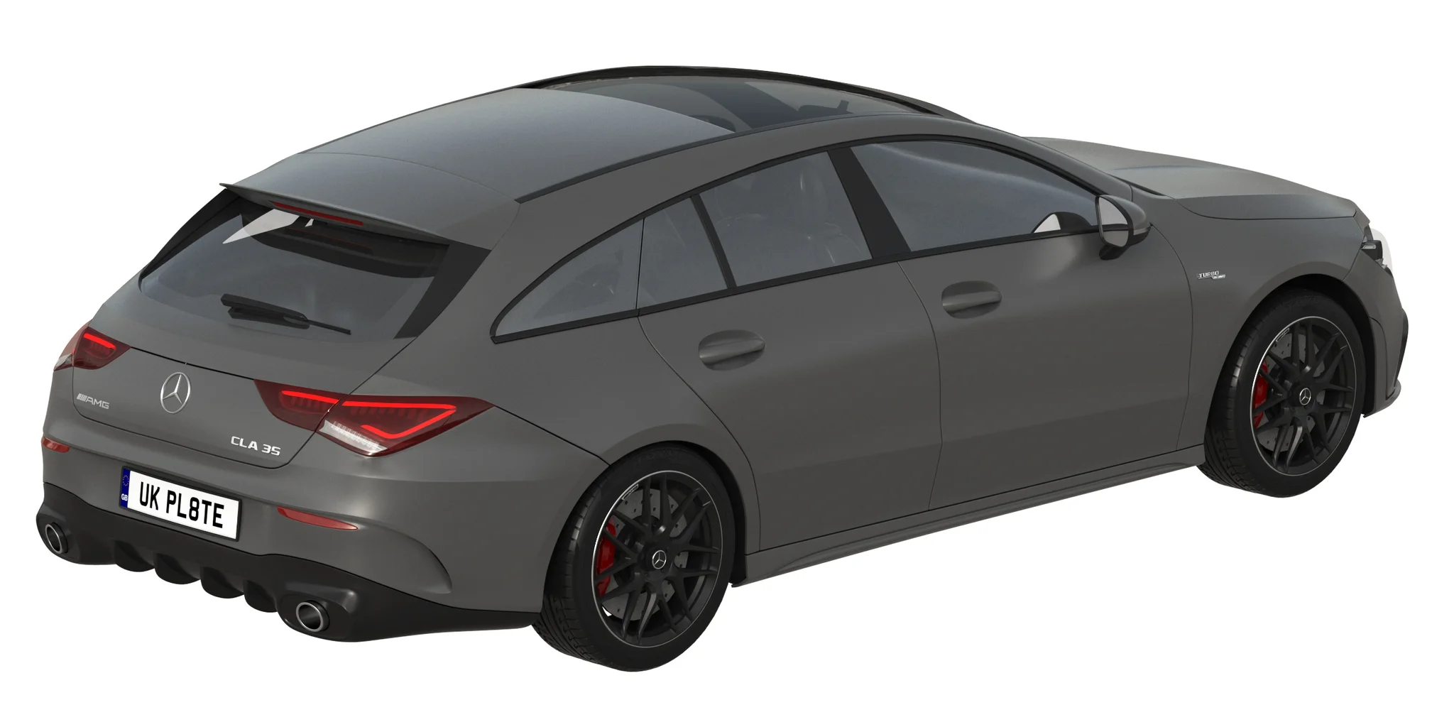 Mercedes Benz AMG CLA 35 Shooting Brake, 3D model preview 36