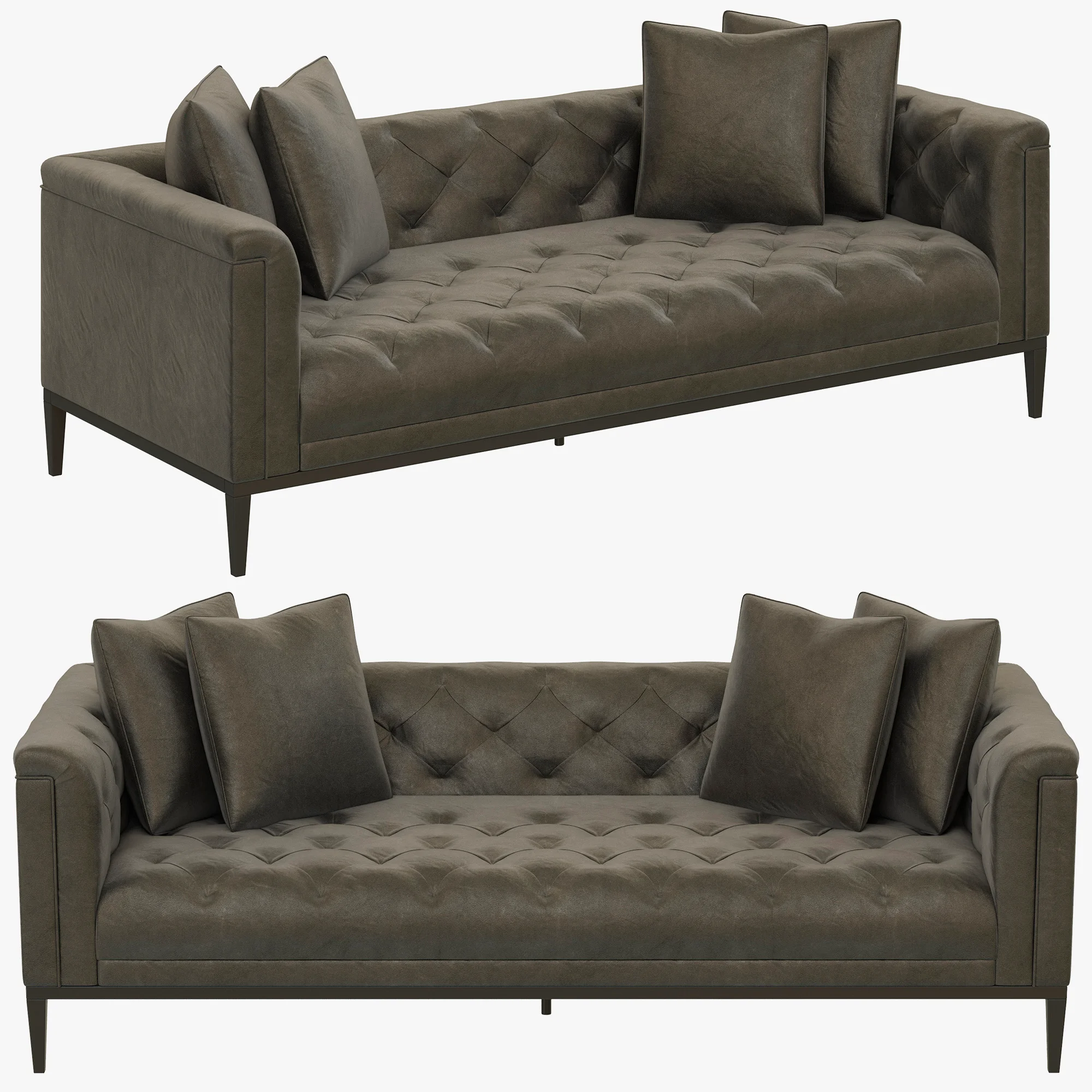 Eichholtz Cesare Sofa — 3D model preview 2