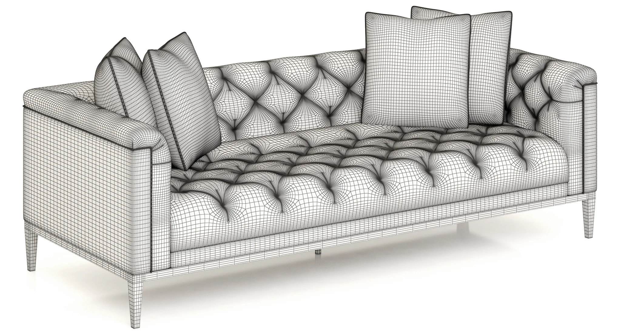 Eichholtz Cesare Sofa — 3D model preview 3