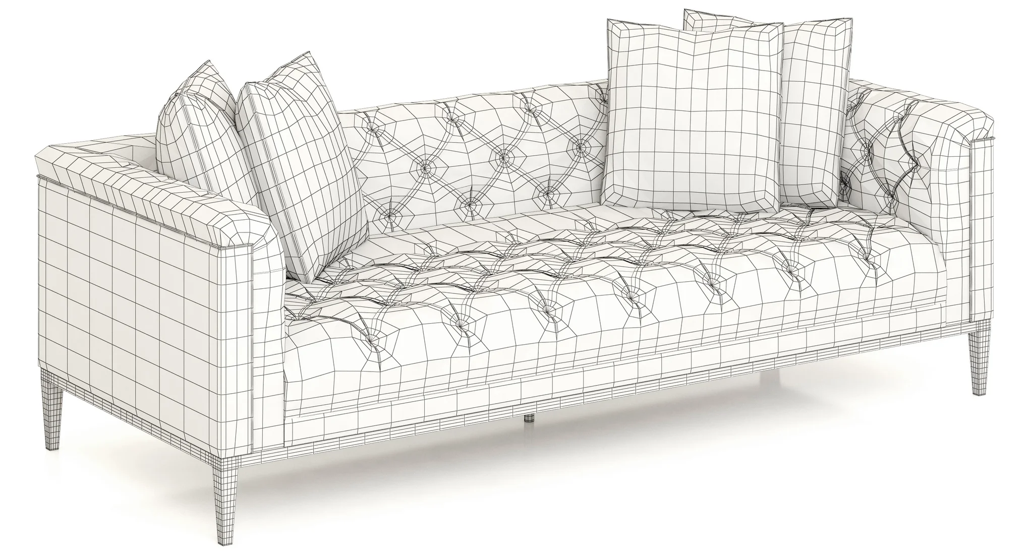 Eichholtz Cesare Sofa — 3D model preview 4