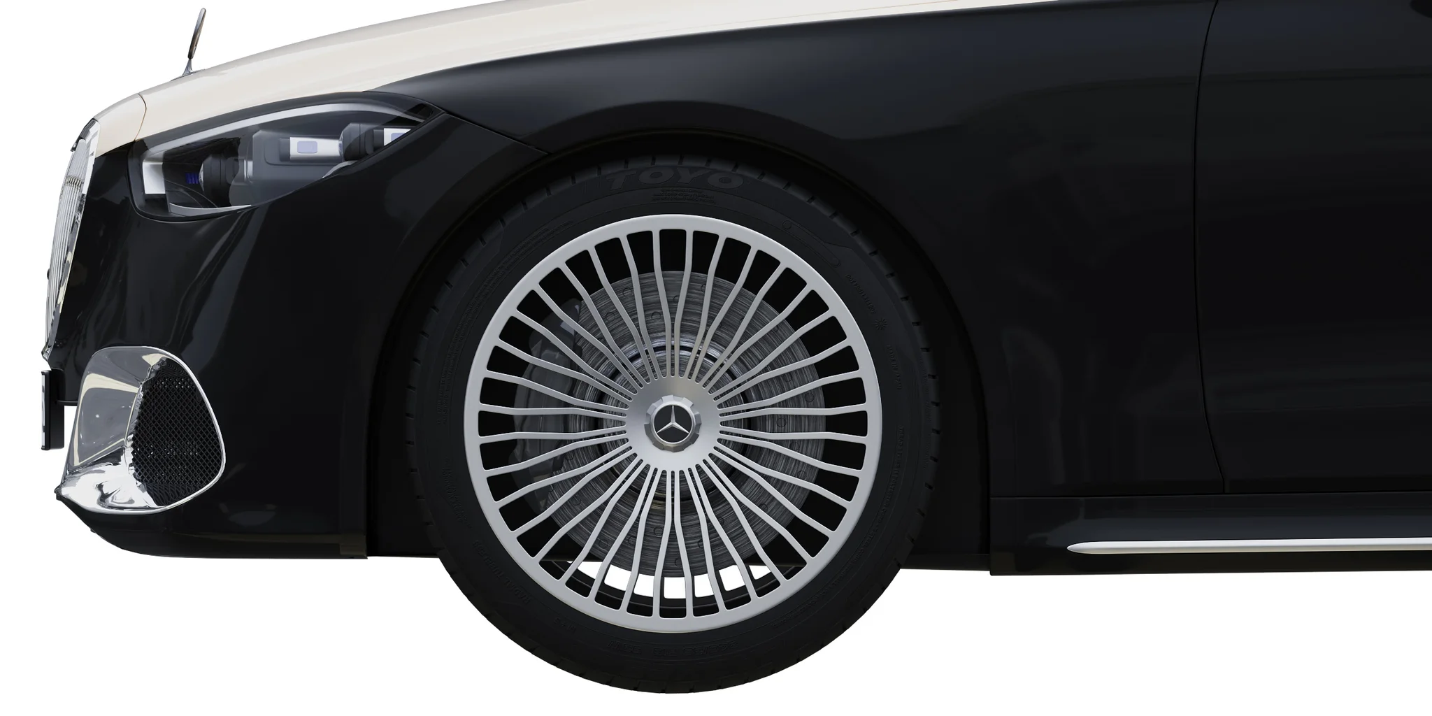 Mercedes Benz S Class Maybach, 3D model preview 15