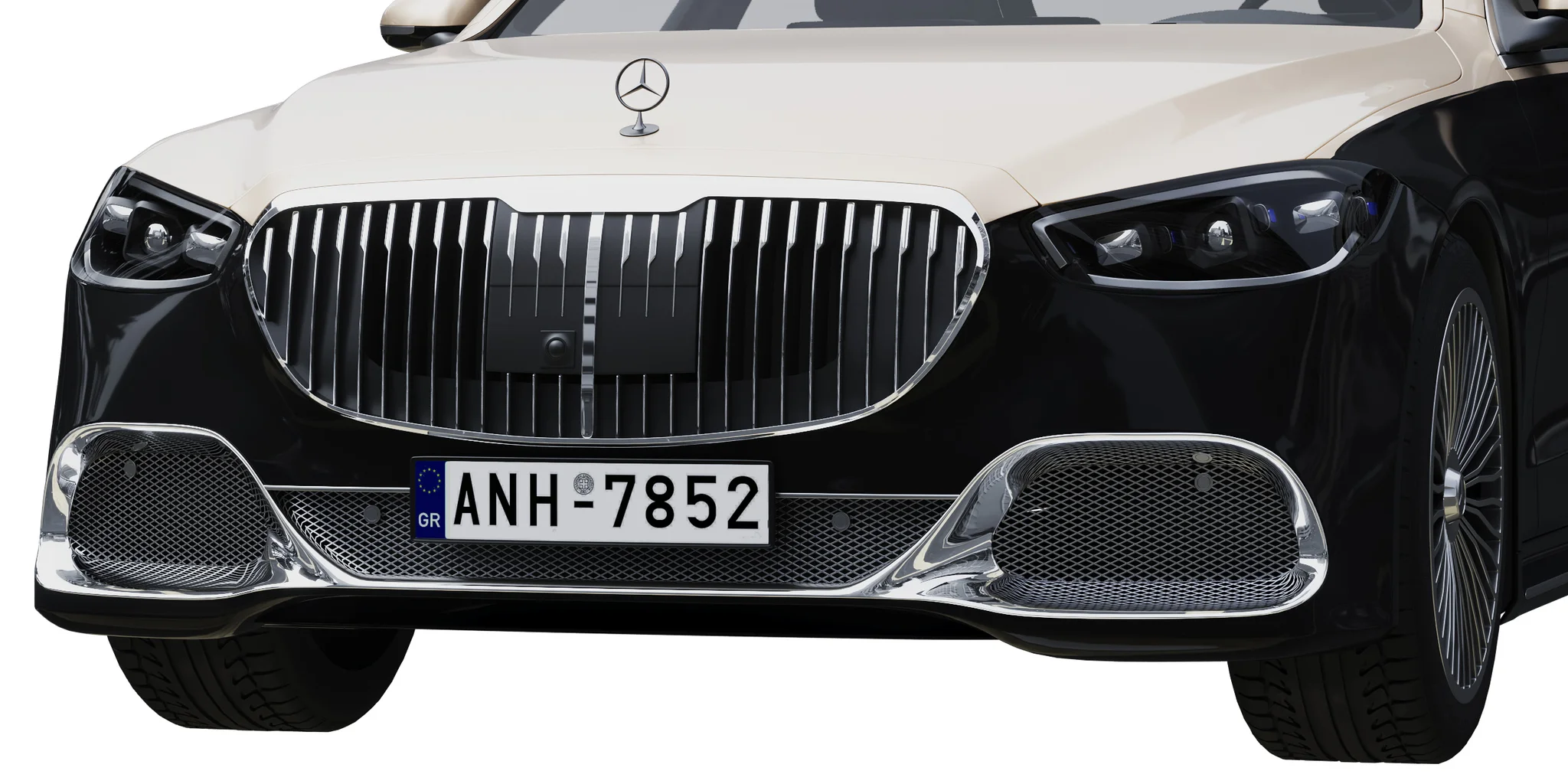 Mercedes Benz S Class Maybach, 3D model preview 16
