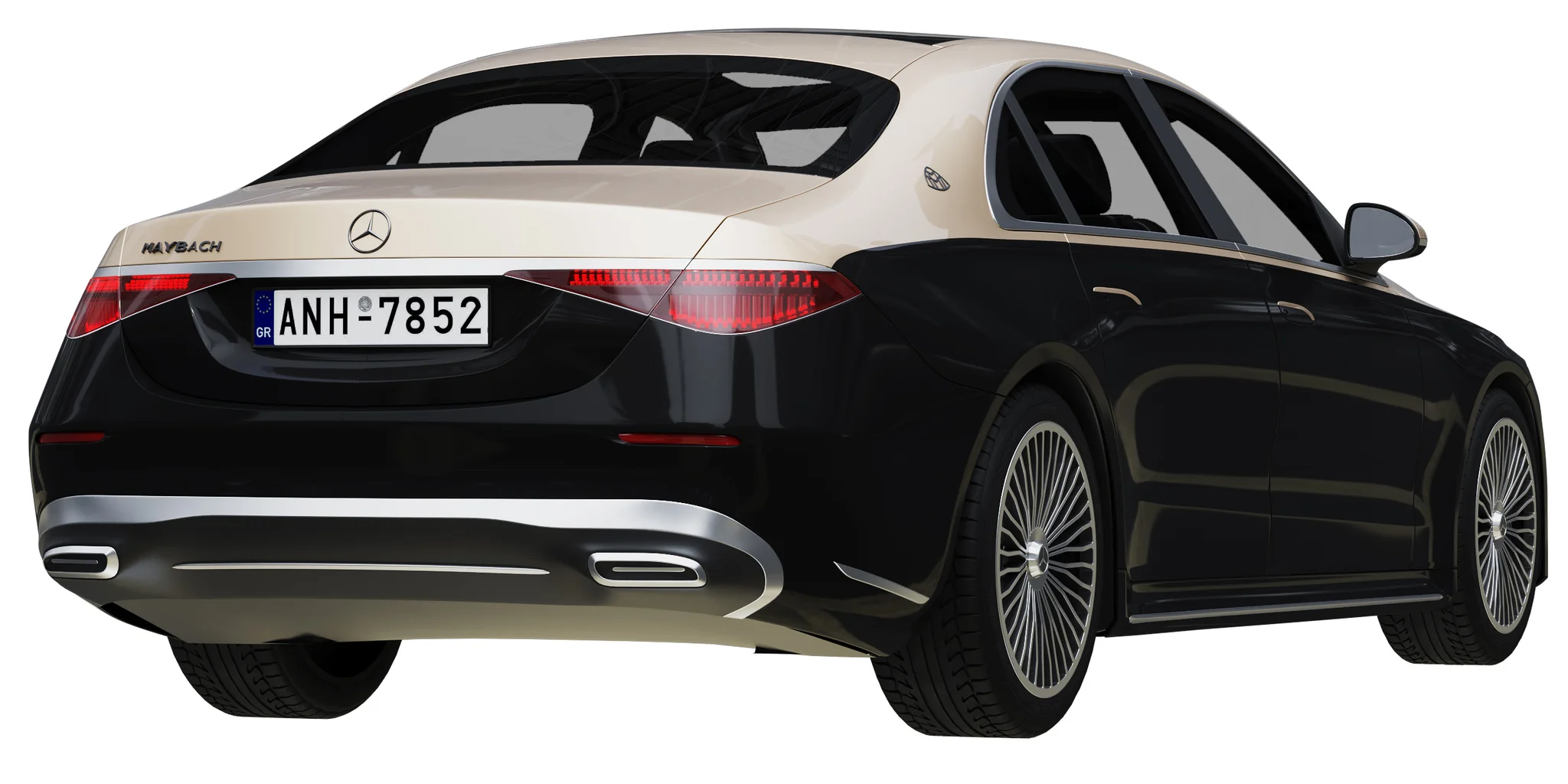 Mercedes Benz S Class Maybach, 3D model preview 18