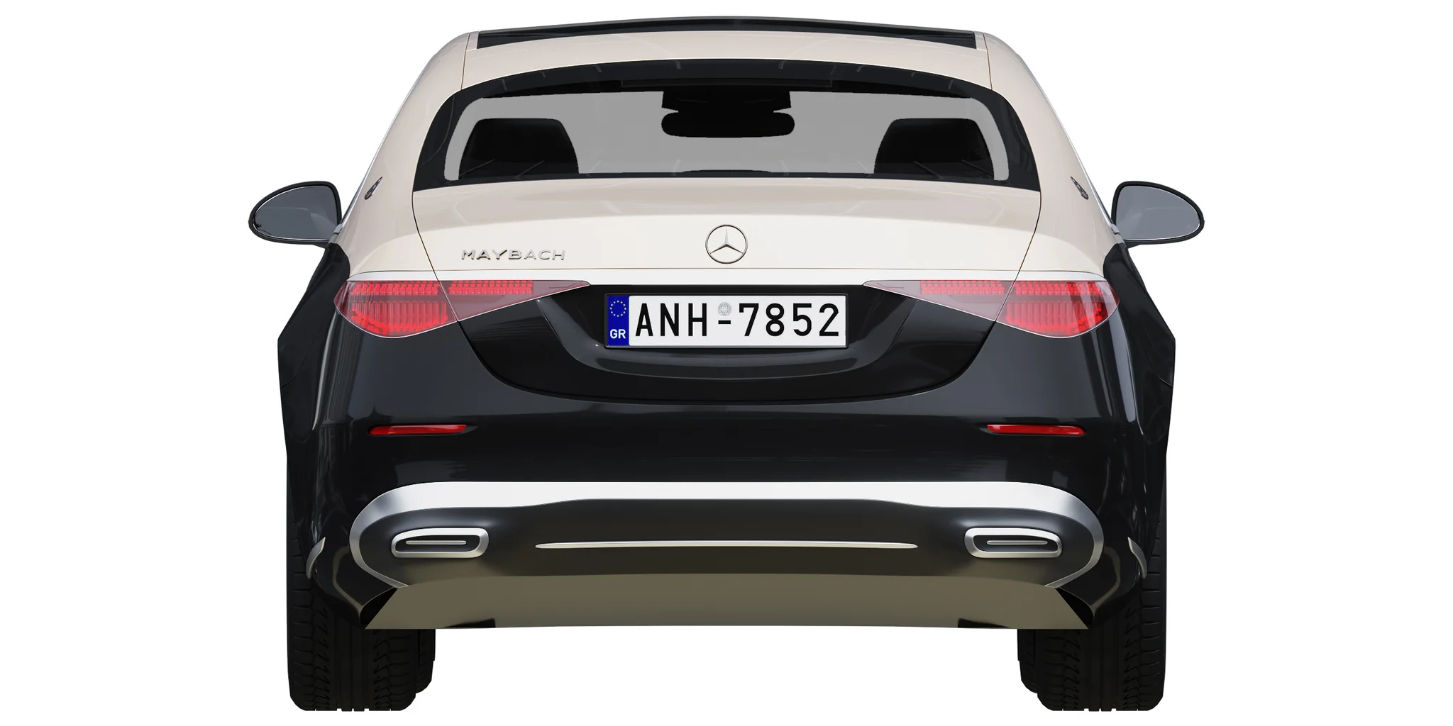 Mercedes Benz S Class Maybach, 3D model preview 21