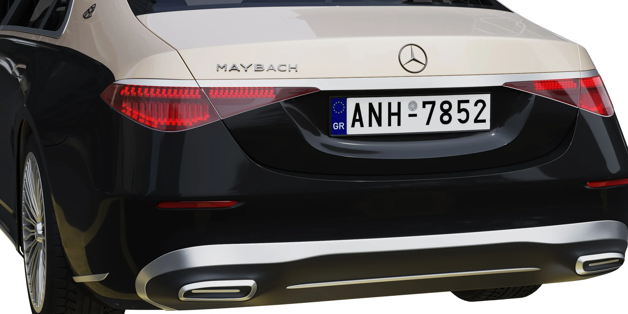 Mercedes Benz S Class Maybach, 3D model preview 29
