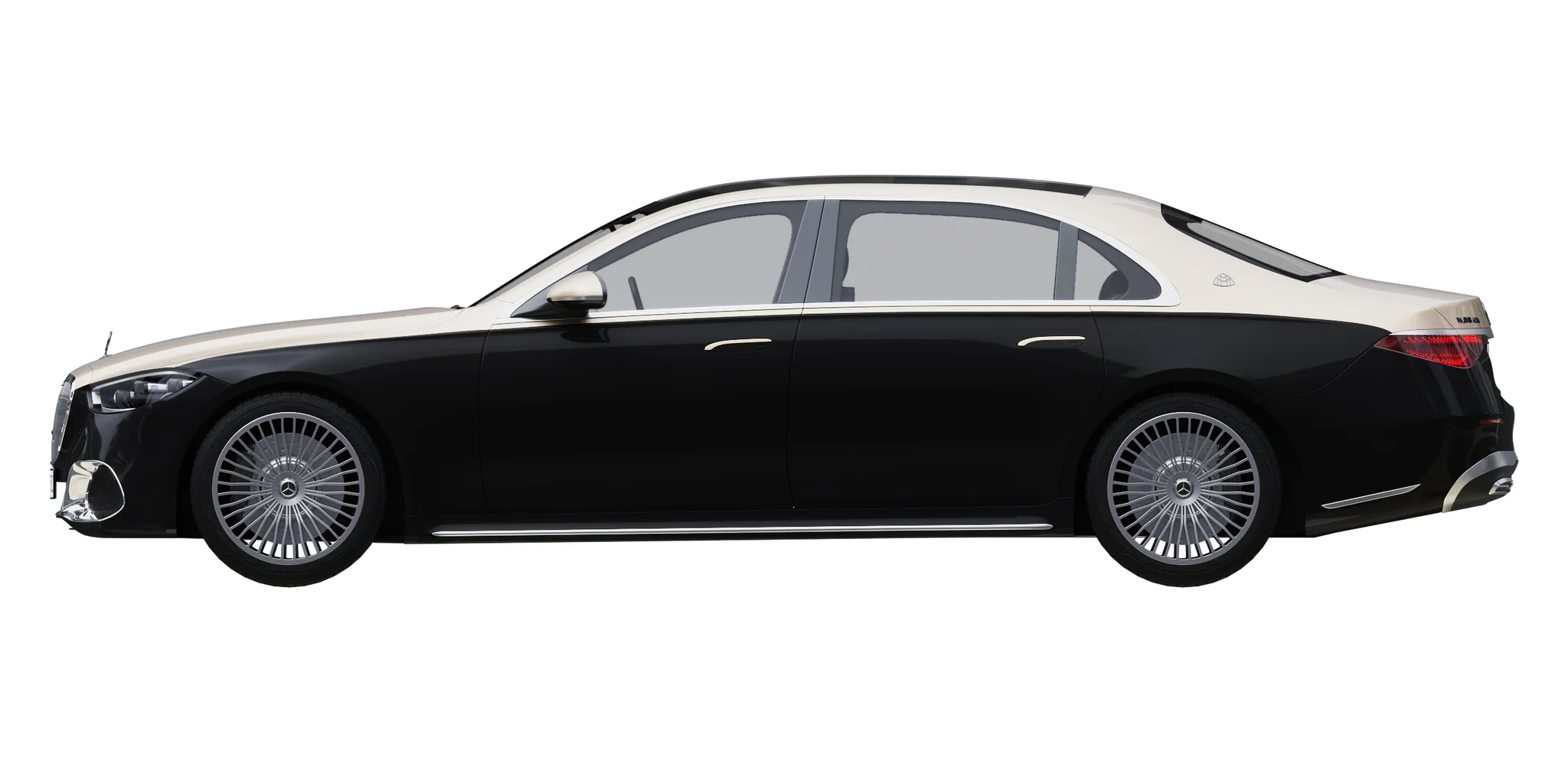 Mercedes Benz S Class Maybach, 3D model preview 31