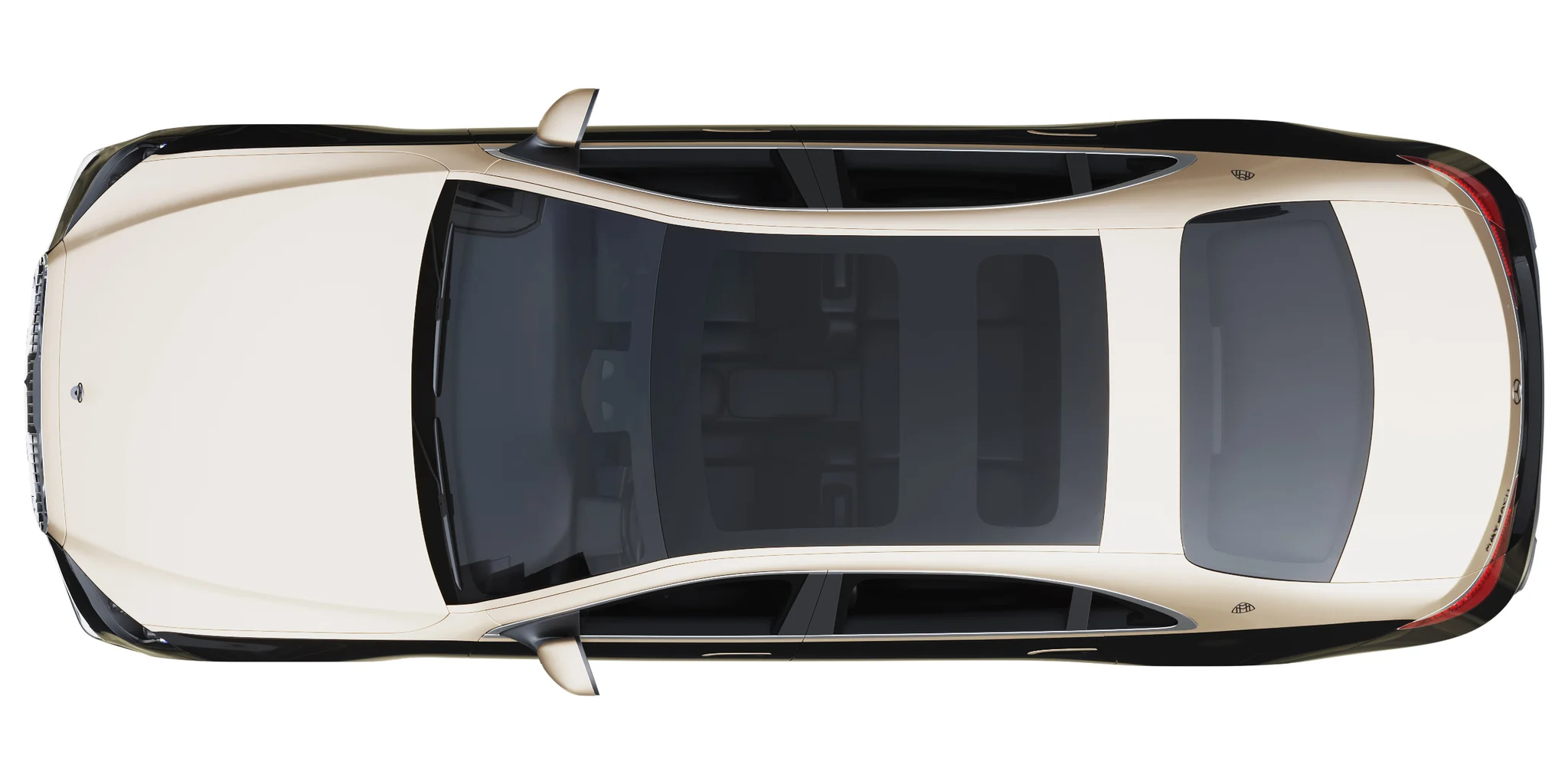Mercedes Benz S Class Maybach, 3D model preview 33