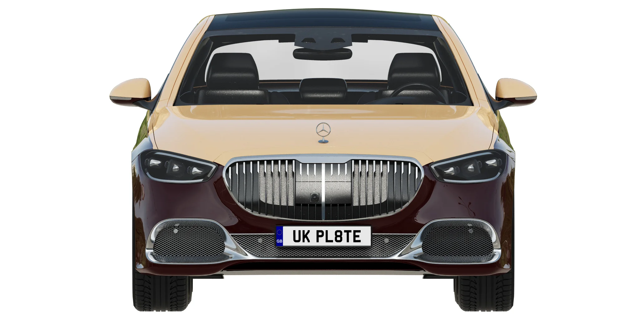 Mercedes Benz S Class Maybach, 3D model preview 12